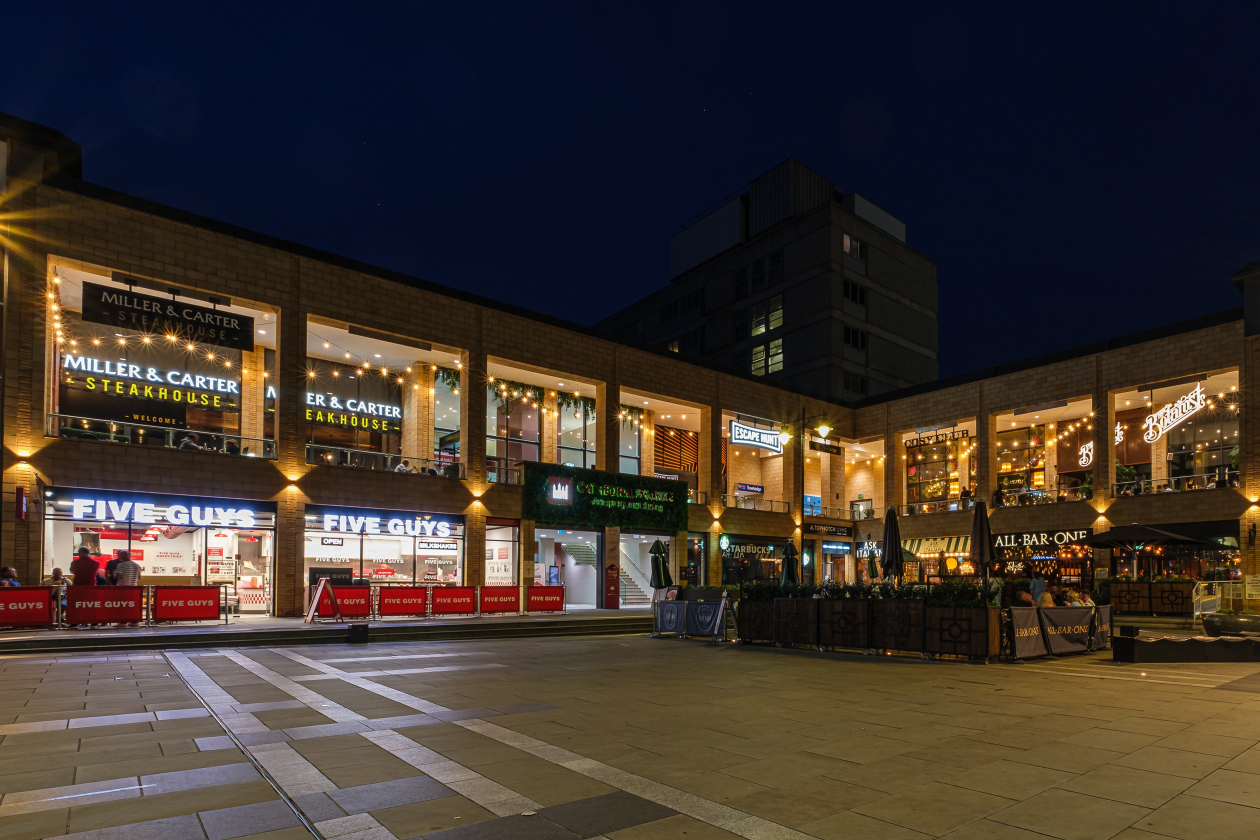 Cathedral Square in Worcester