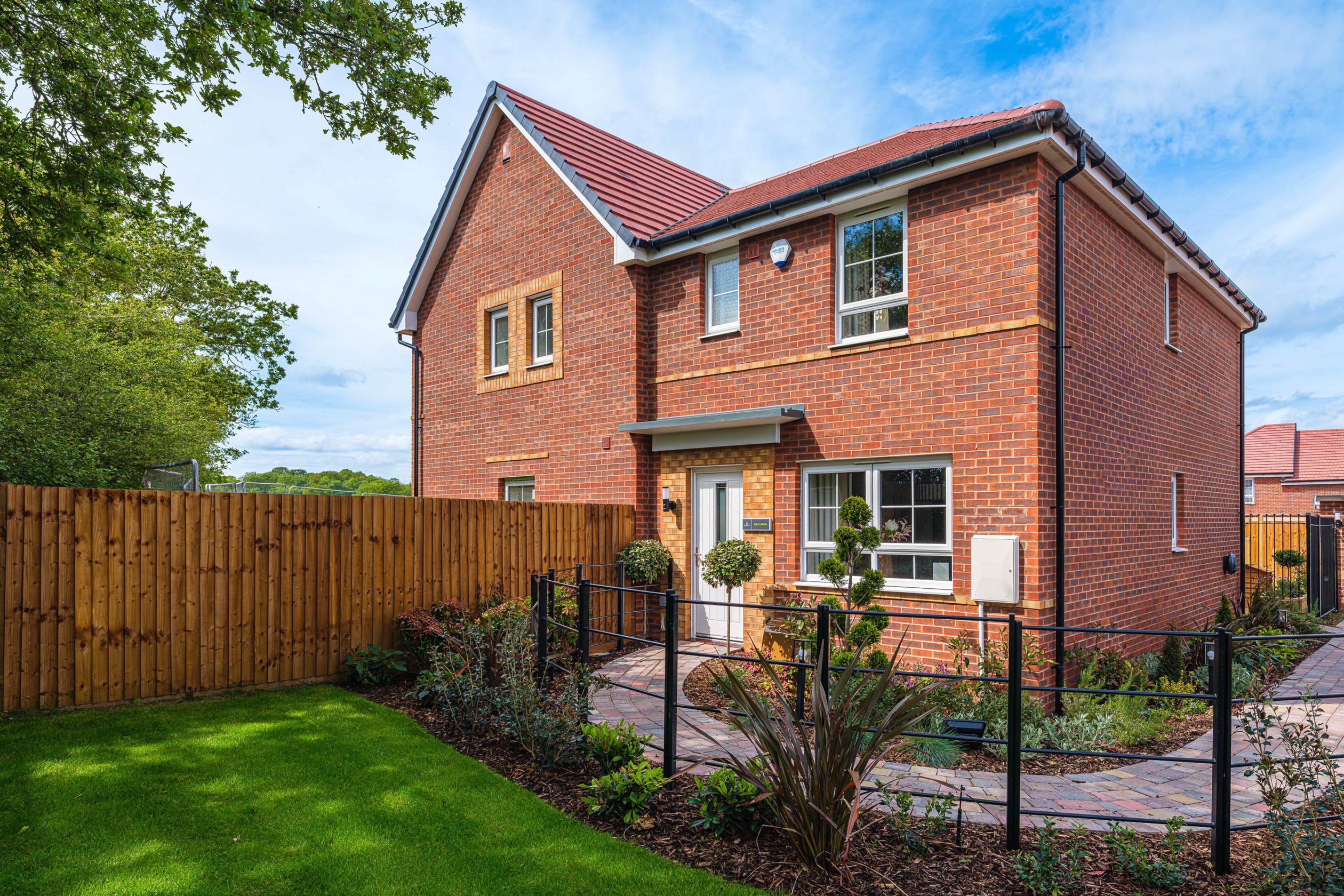 Exterior view of our 3 bed Ellerton home