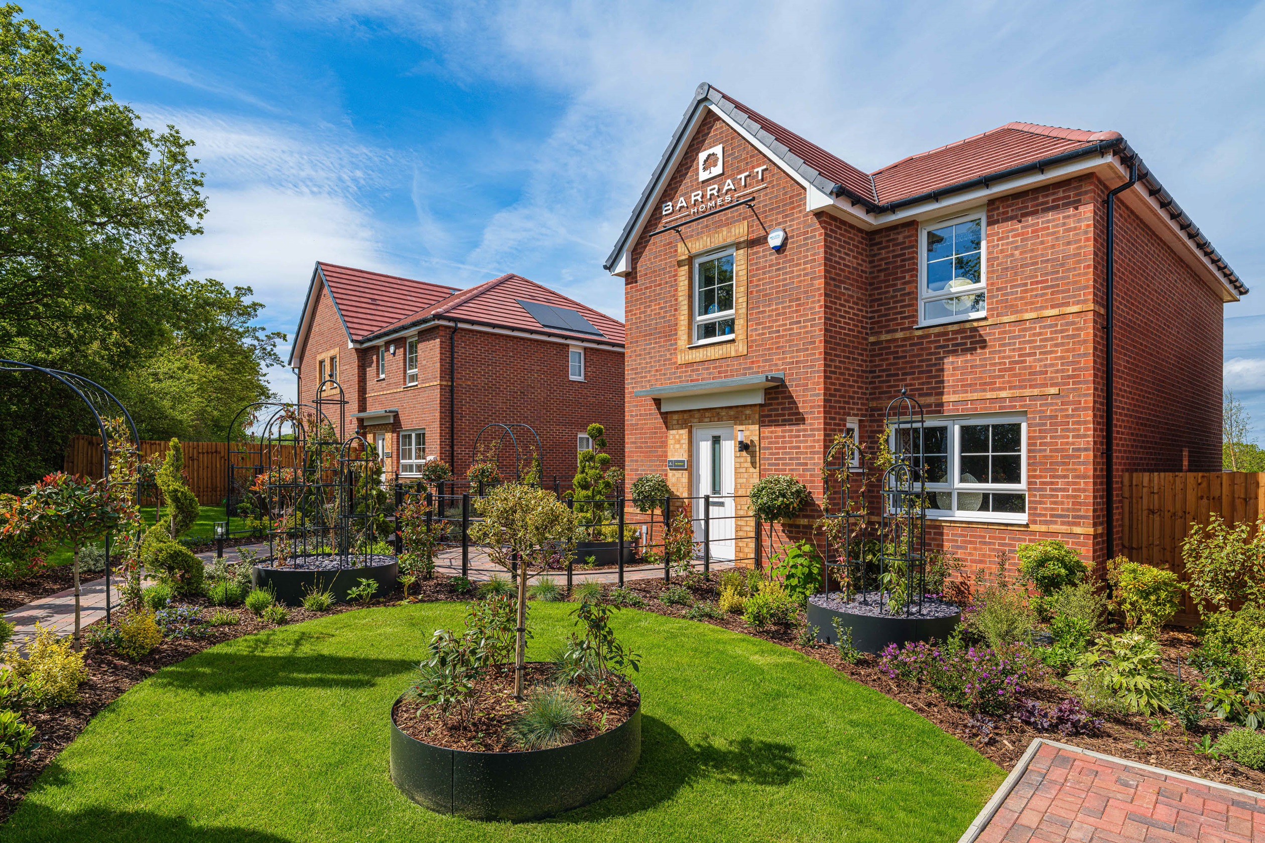 Exterior view of our 4 bed Kingsley home