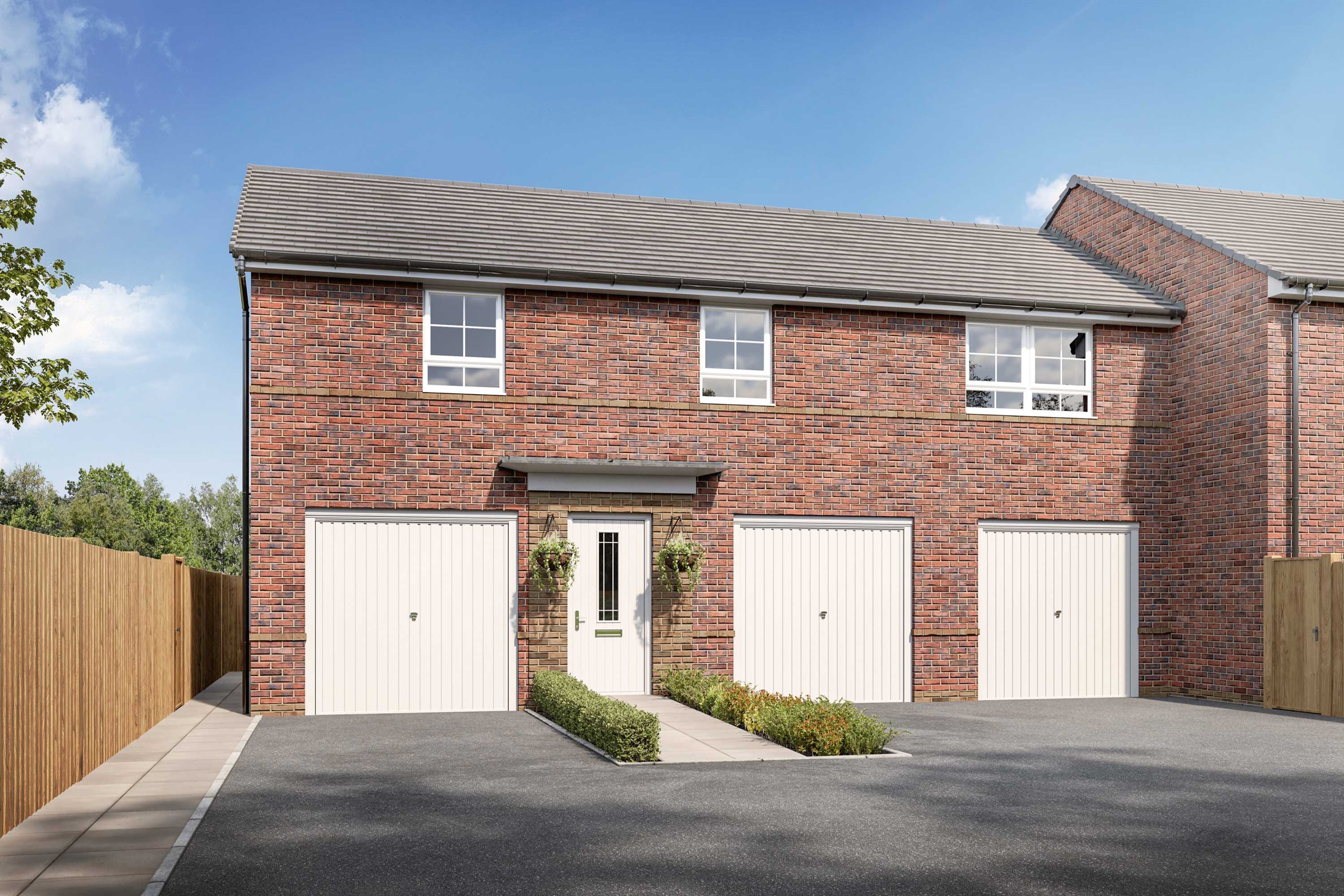 Exterior view of our Alverton 2 bed home