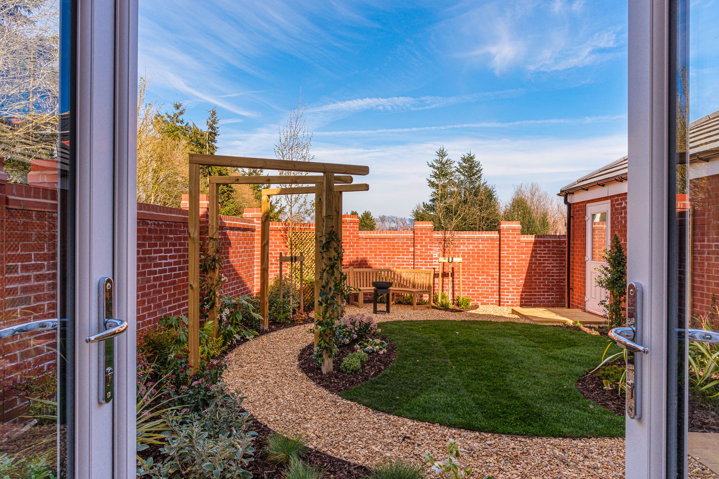 Garden of our 3 bed Ennerdale show home