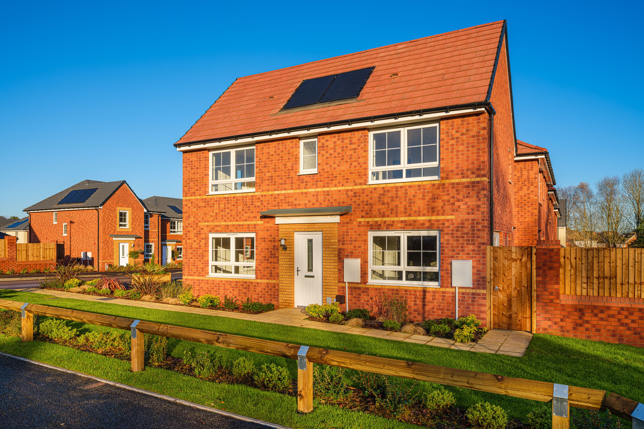 Exterior view of our 3 bed Ennerdale home