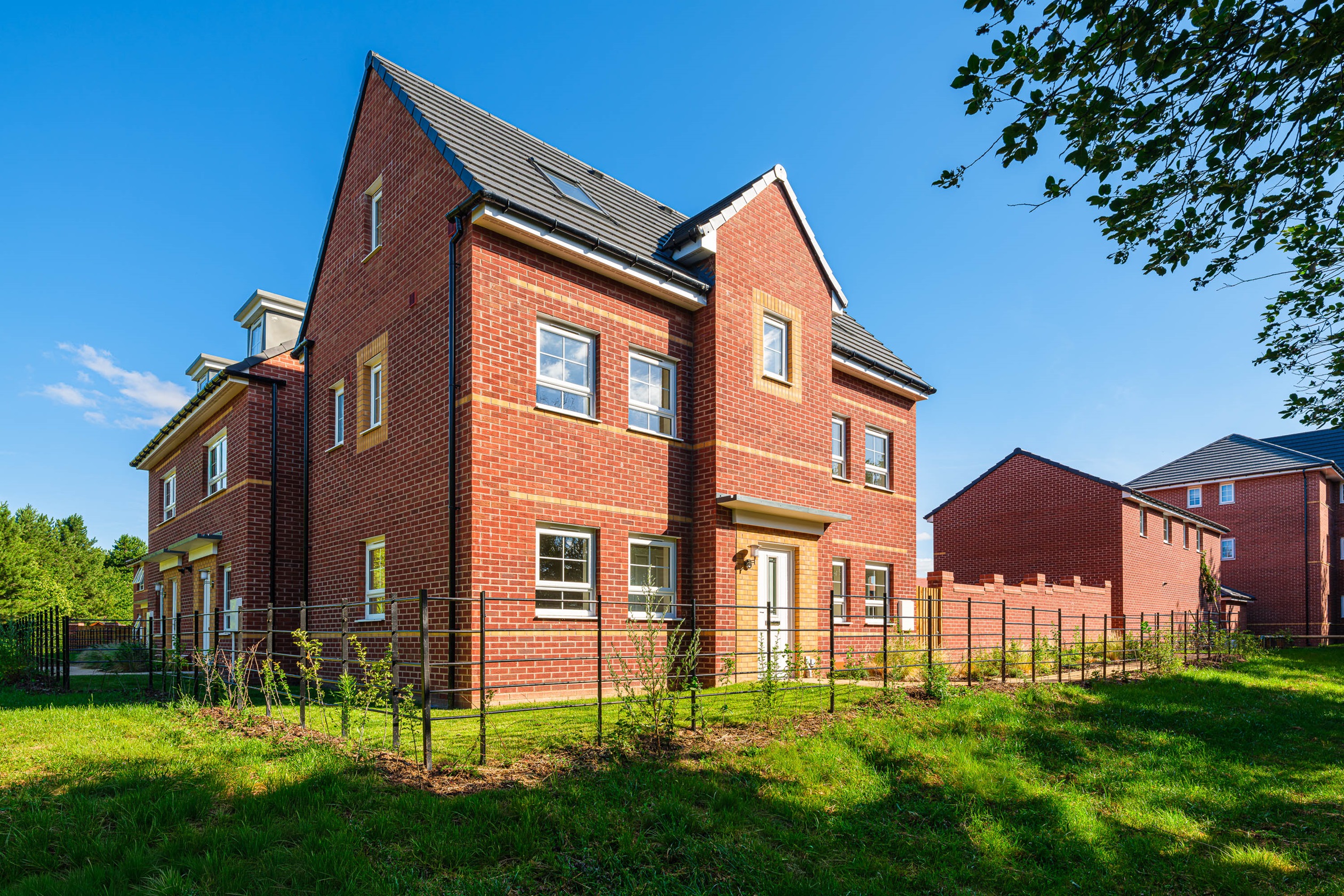 Exterior view of our 4 bed Hesketh home