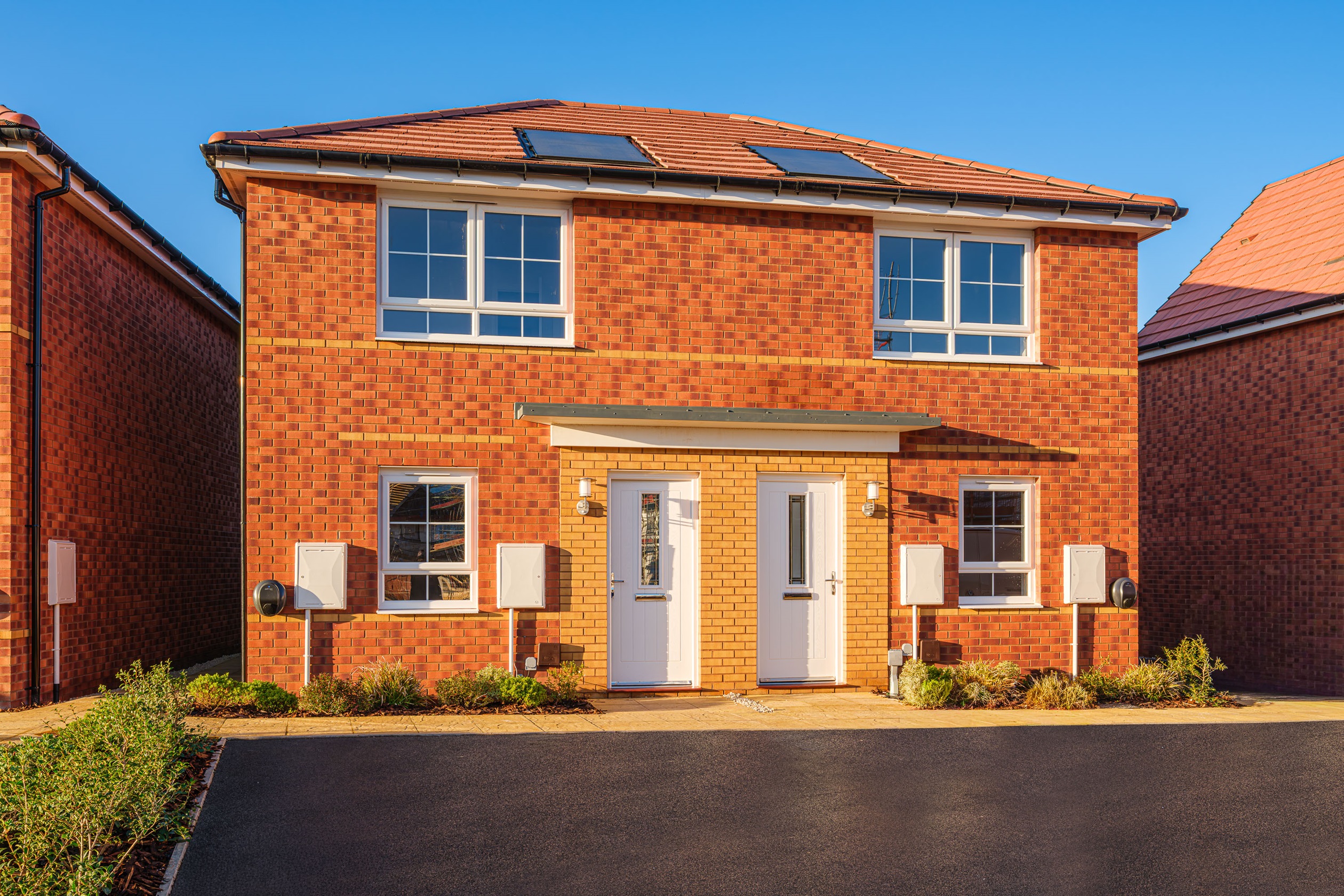 Exterior view of our 2 bed Kenley home