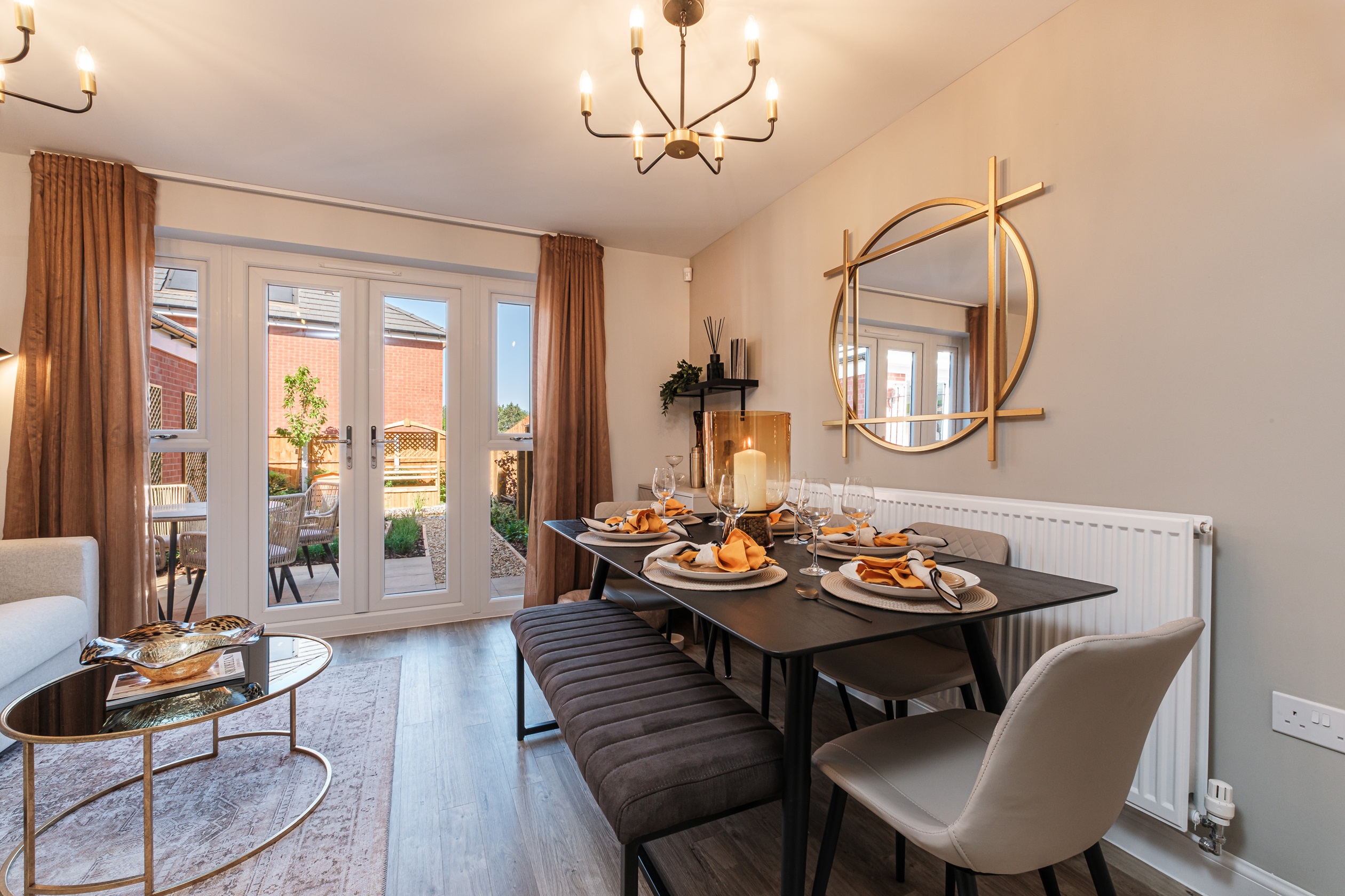 Interior view of the dining space in our 3 bed Kingsville home