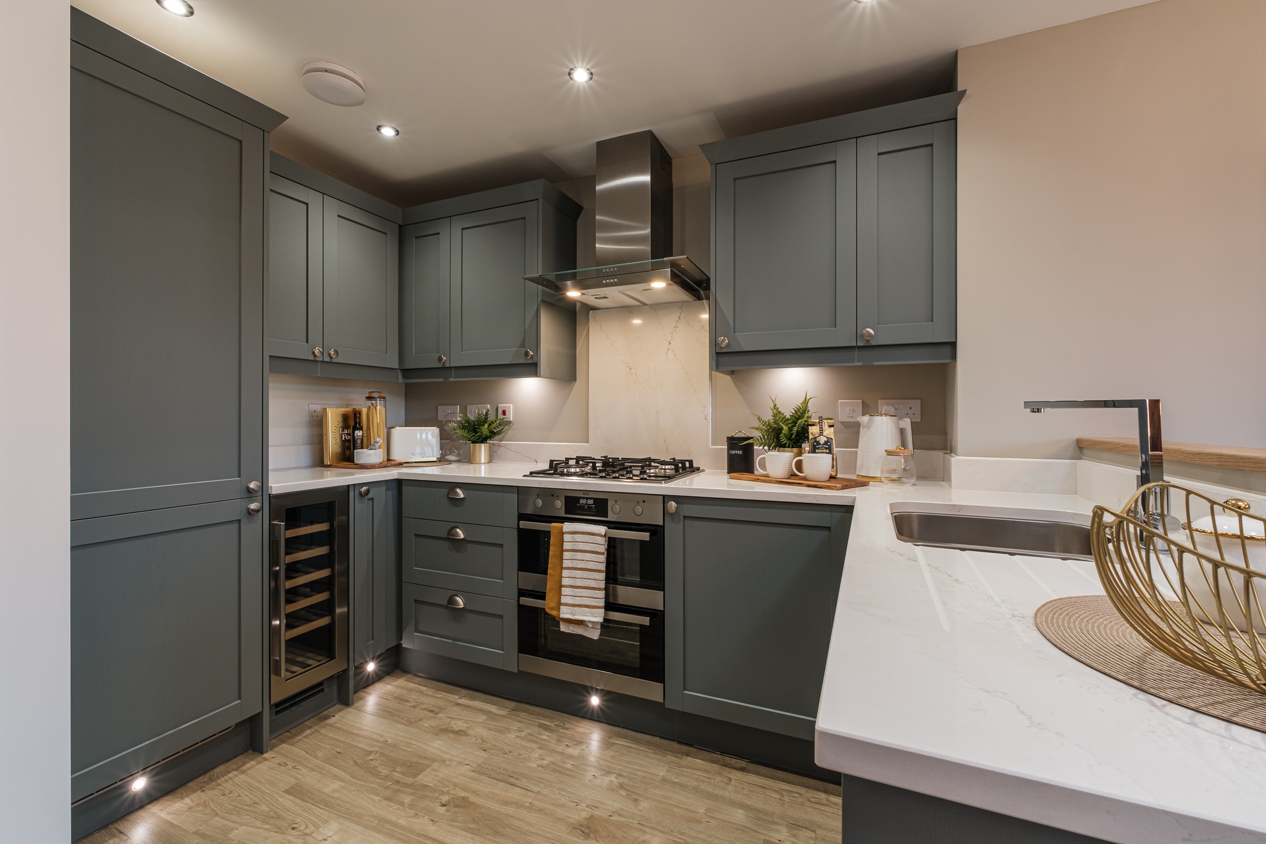 Interior view of the Kitchen in our 3 bed Kingsville home
