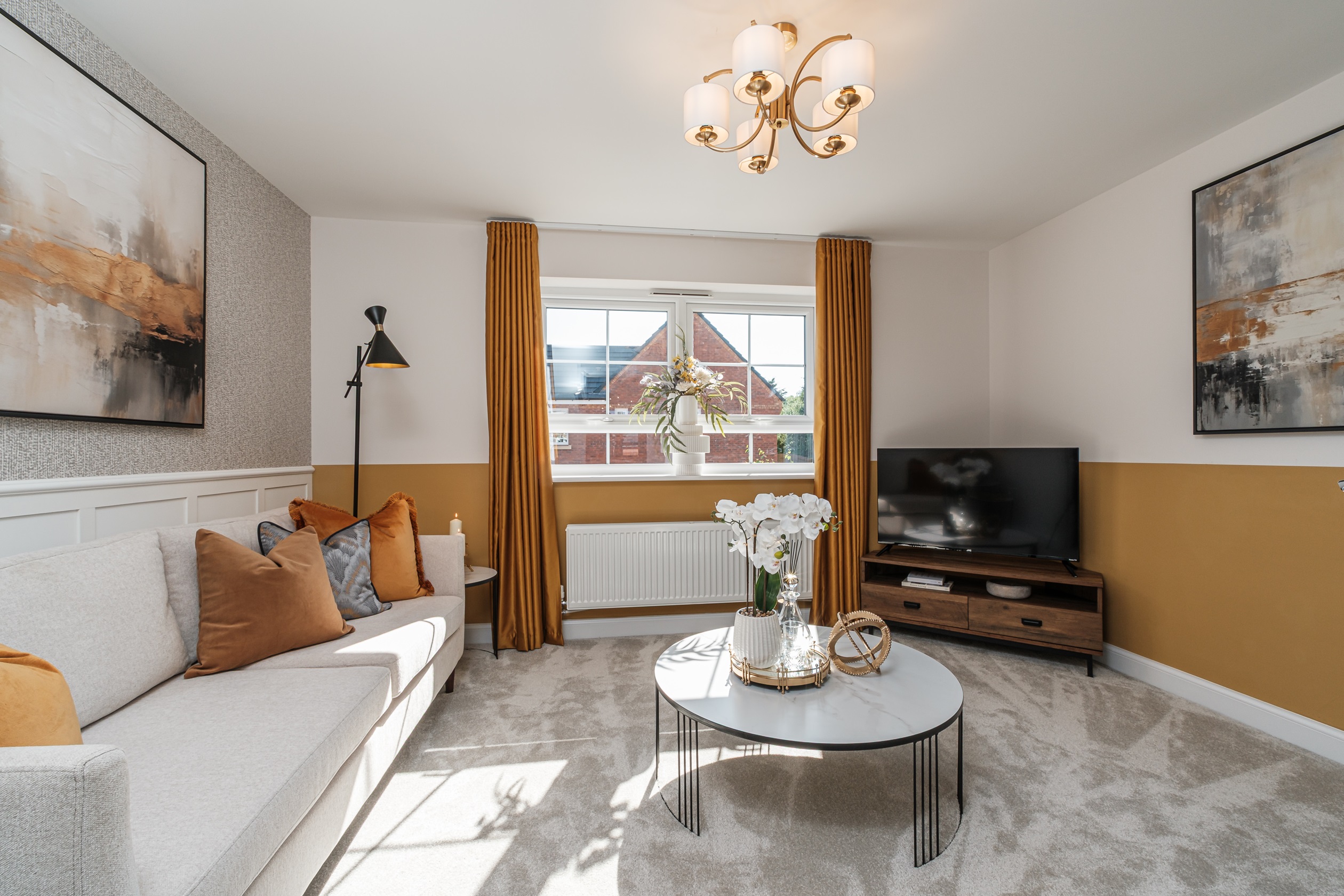 Interior view of the lounge in our 3 bed Kingsville home