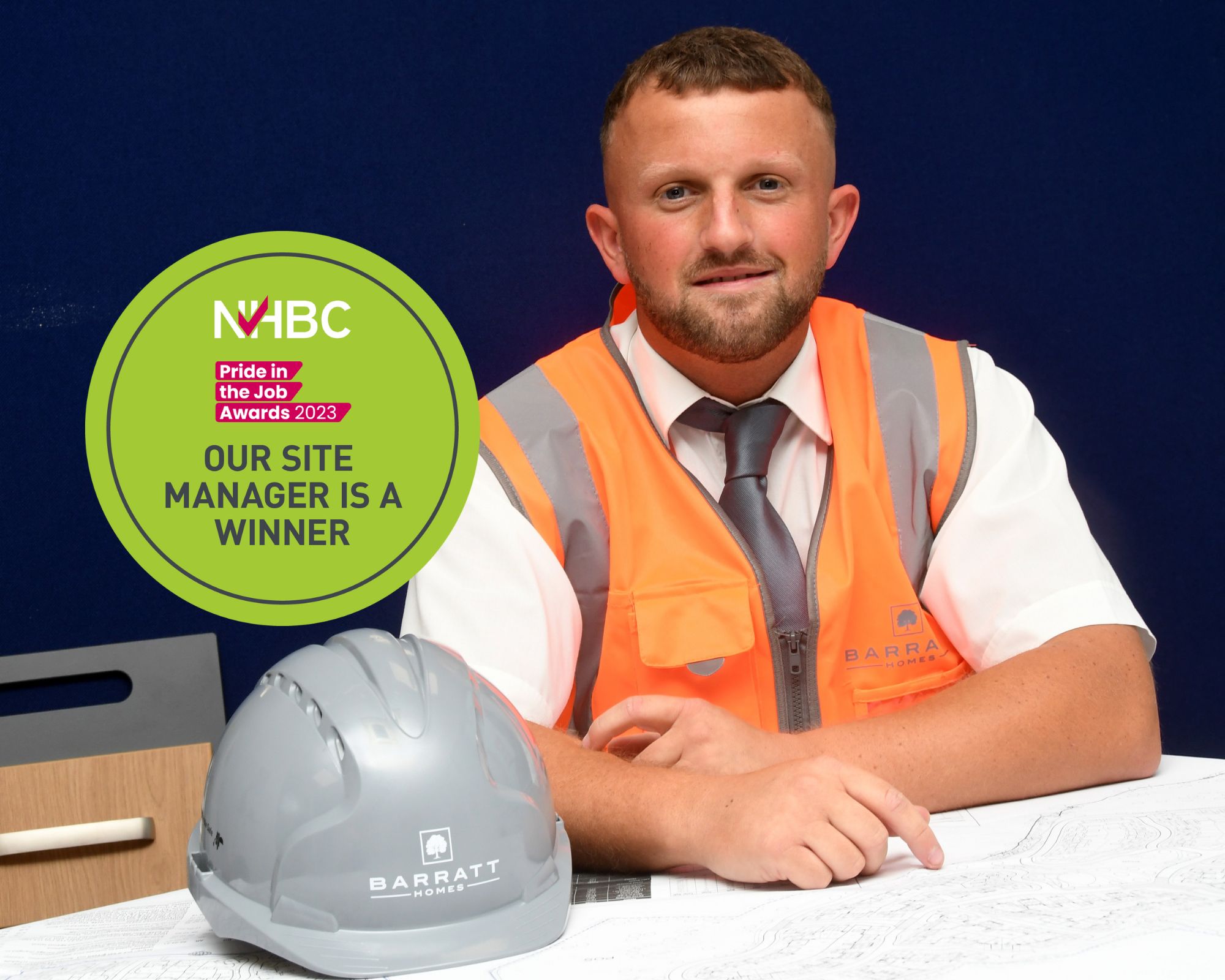 Pride in the job winner award - Sam 