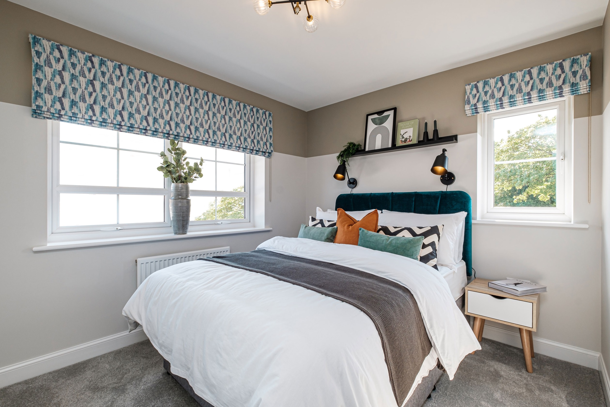 Interior view of bedroom 2 in our 3 bed Ennerdale home
