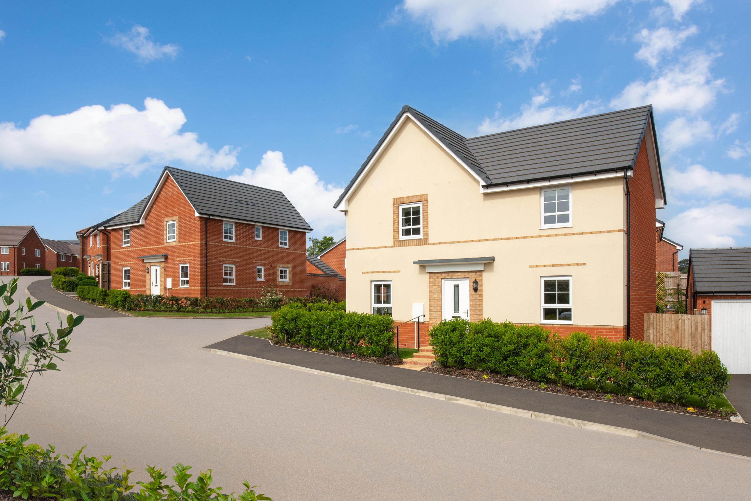 Exterior view of our 4 bed Alderney homes