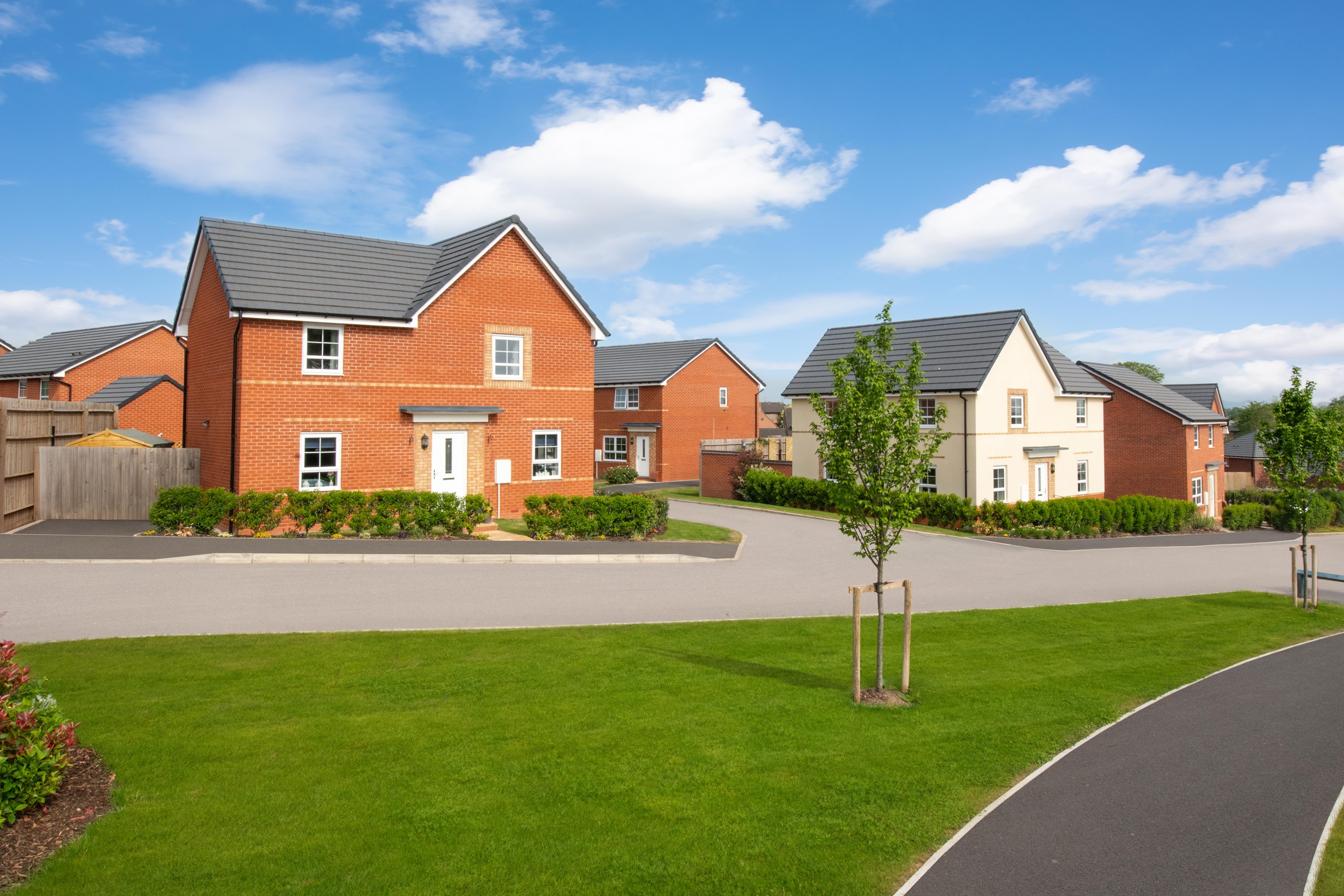 Exterior view of our 4 bed Alderney homes