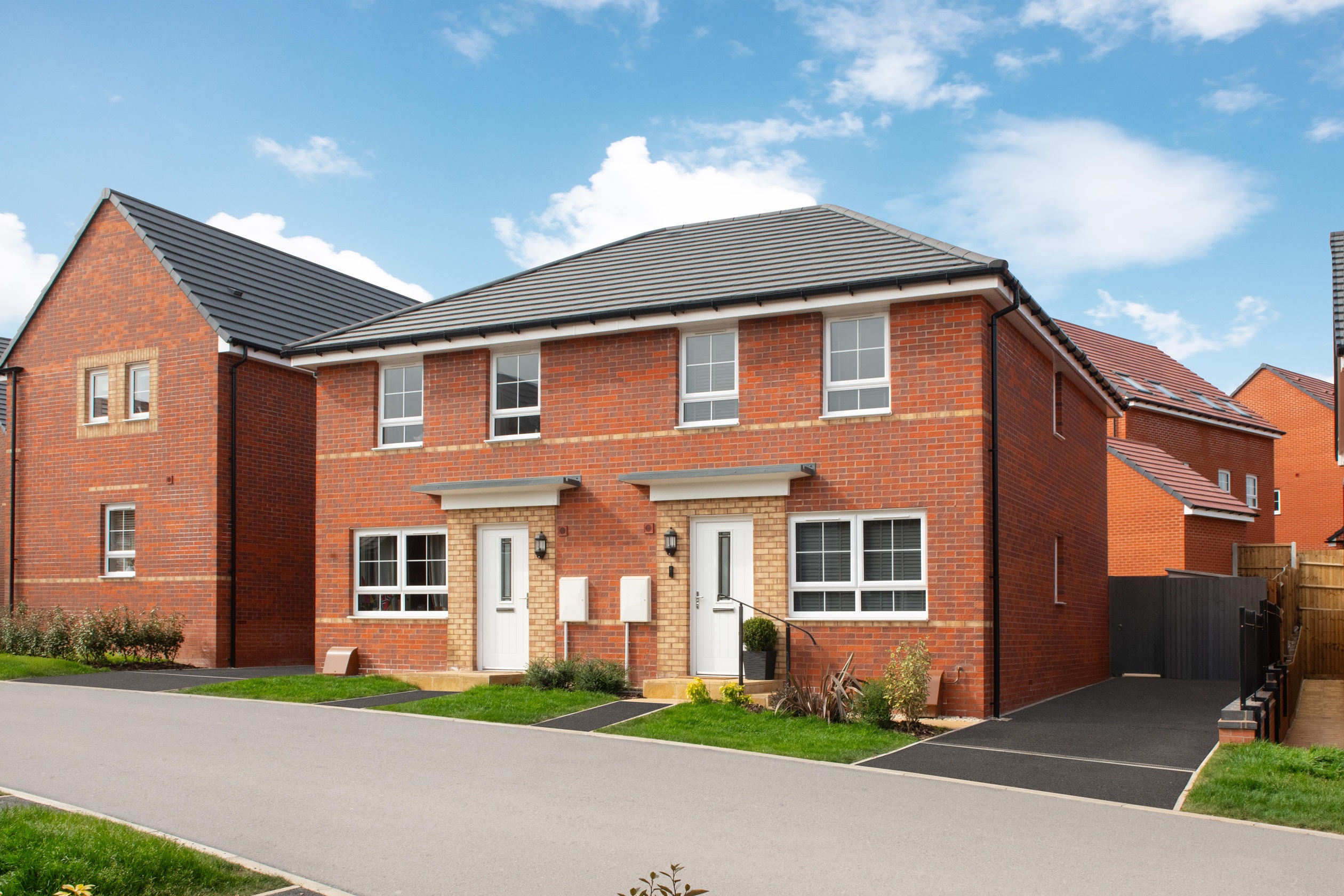 Exterior view of our 3 bed Maidstone home