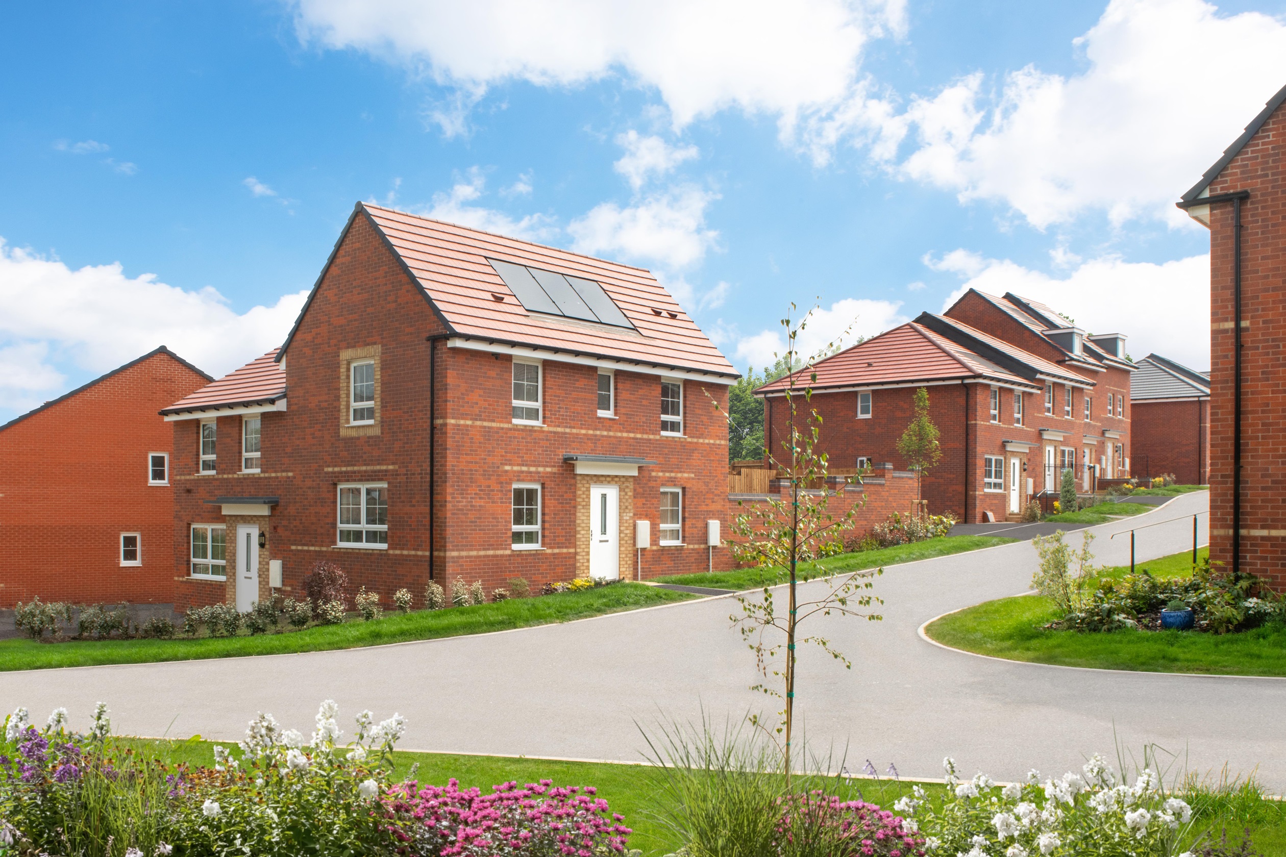 Exterior view of our 3 bed Moresby & Maidstone homes