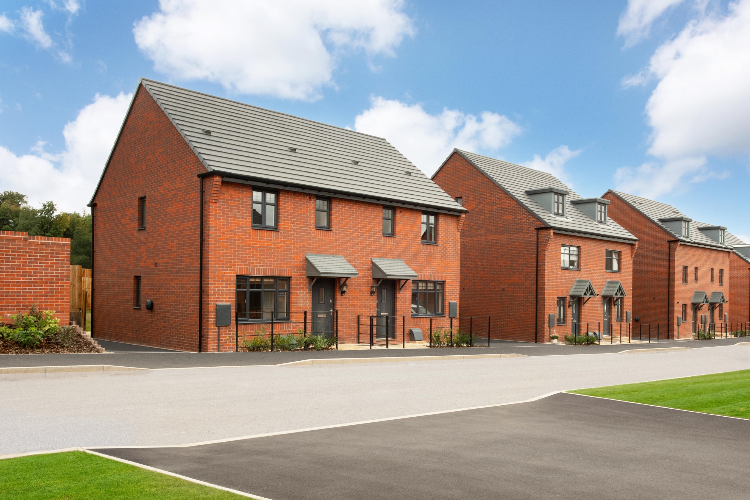 Exterior view of our 3 bed Ellerton home