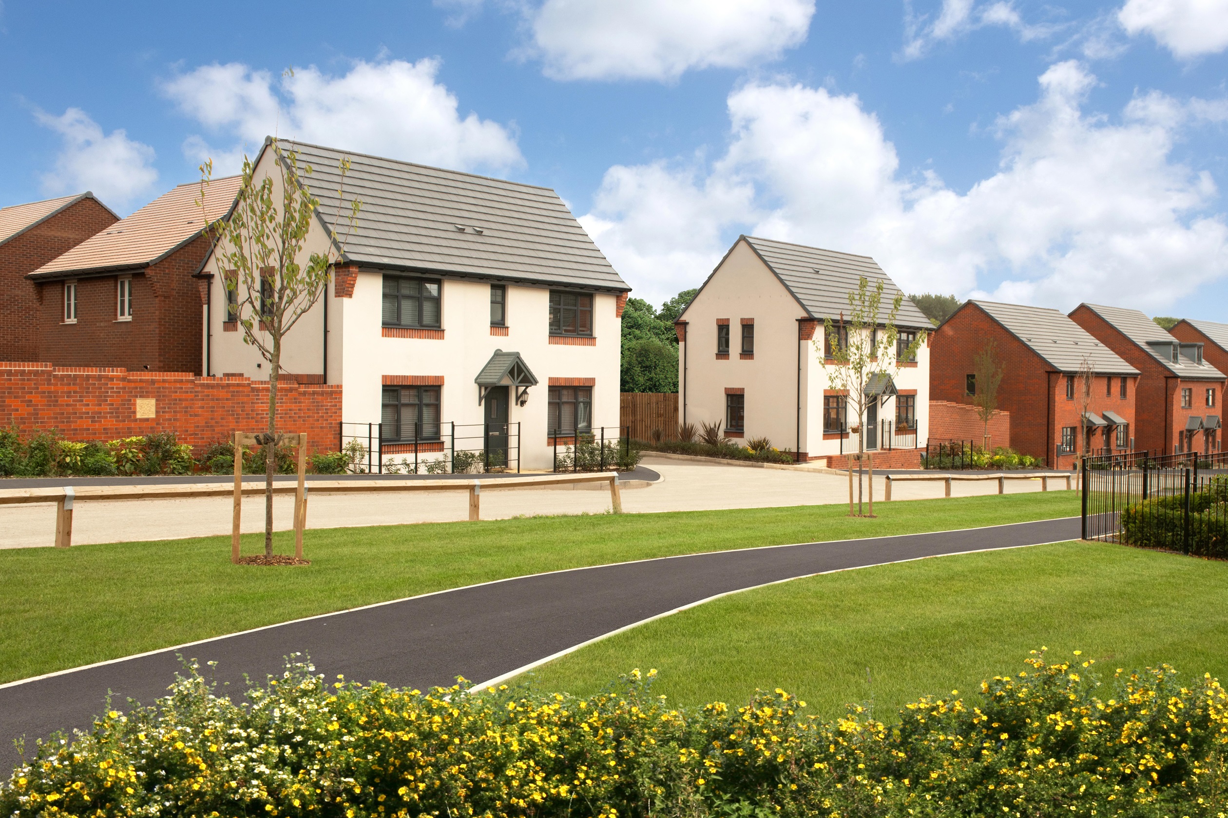 Exterior view of our 3 bed Ennerdale home