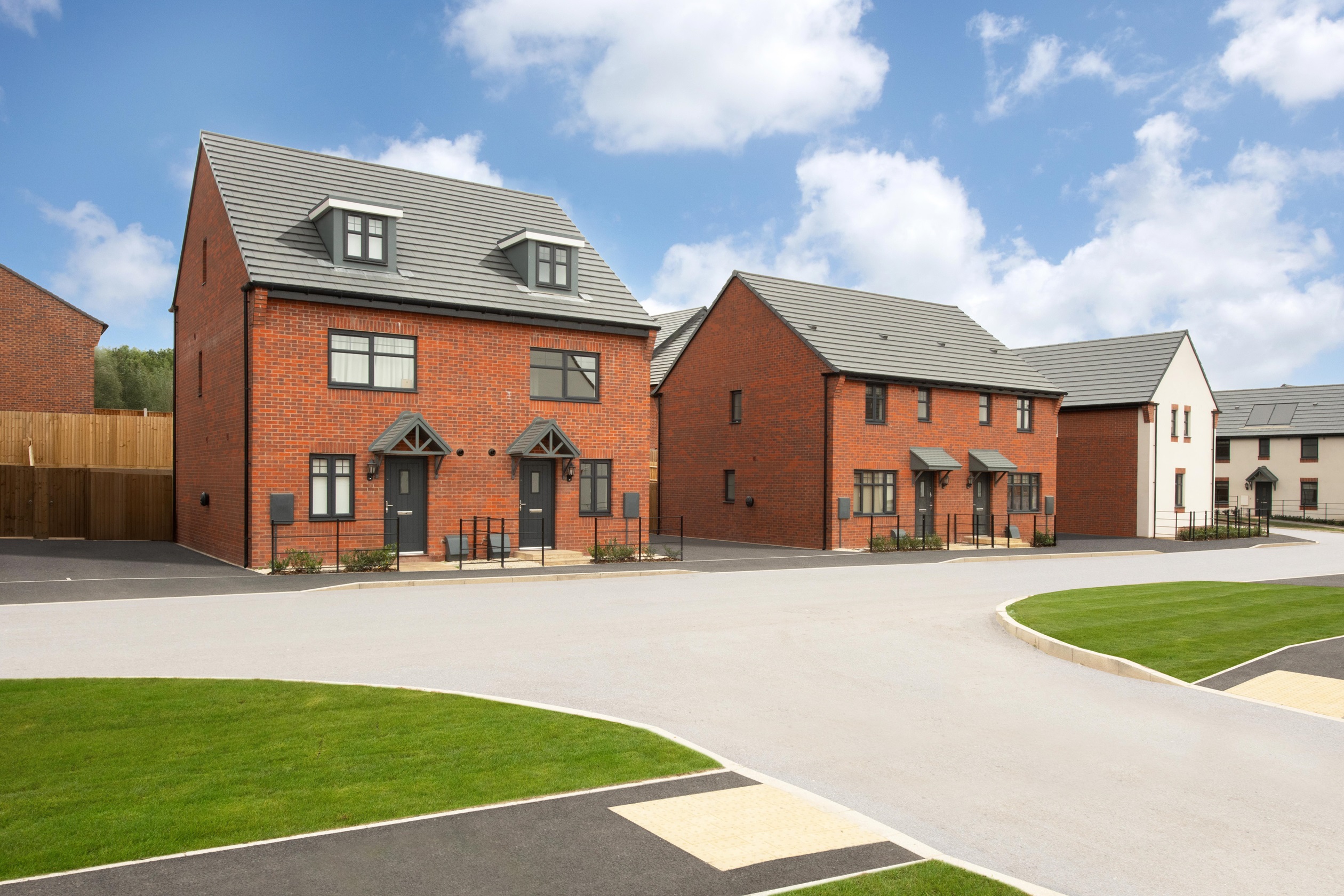 Exterior view of our 3 bed Kingsville and Ellerton homes