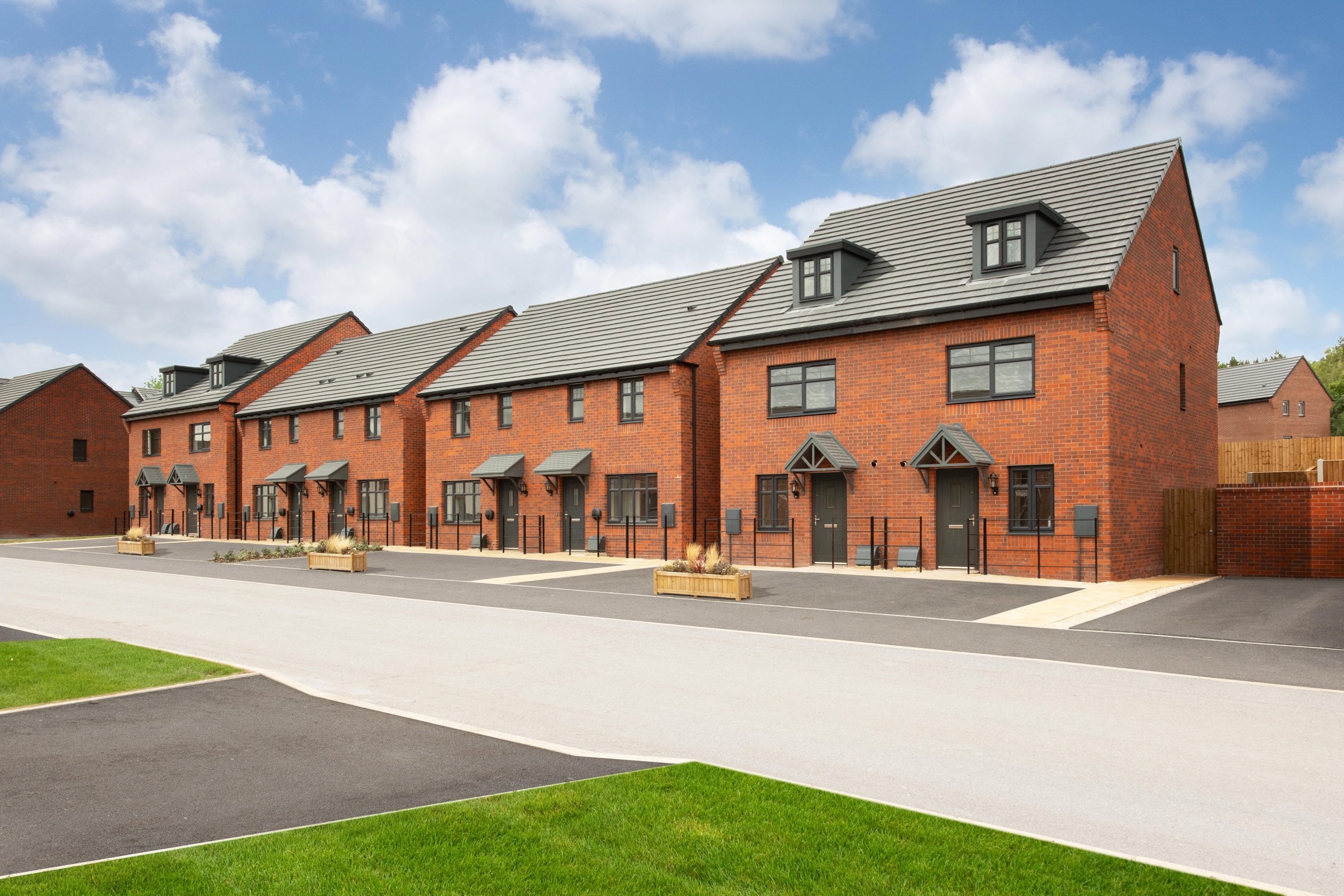 Exterior view of our 3 bed Kingsville and Ellerton homes