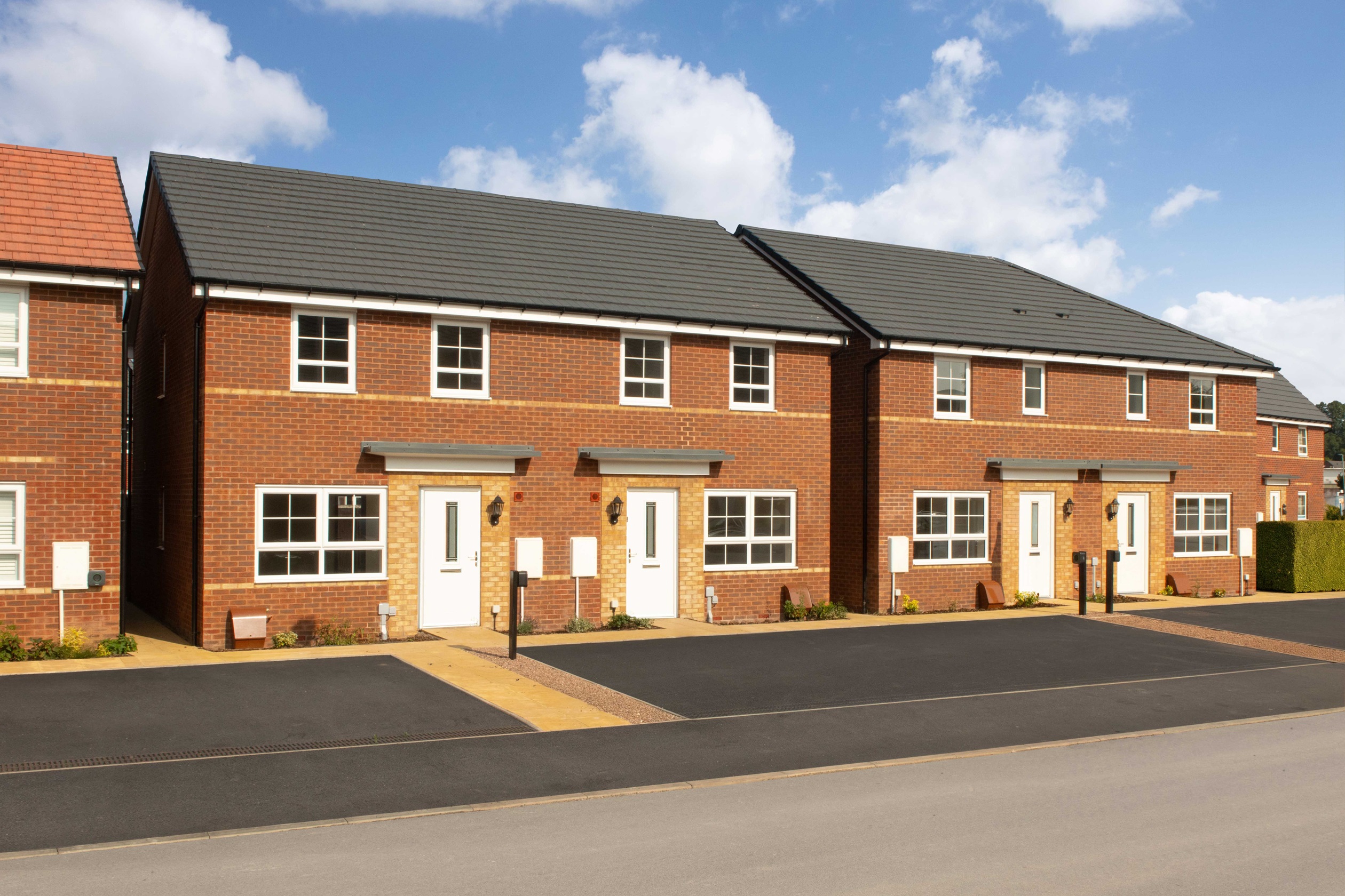 Exterior view of our 3 bed Maidstone and Ellerton homes