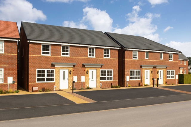 Exterior view of our 3 bed Maidstone and Ellerton homes