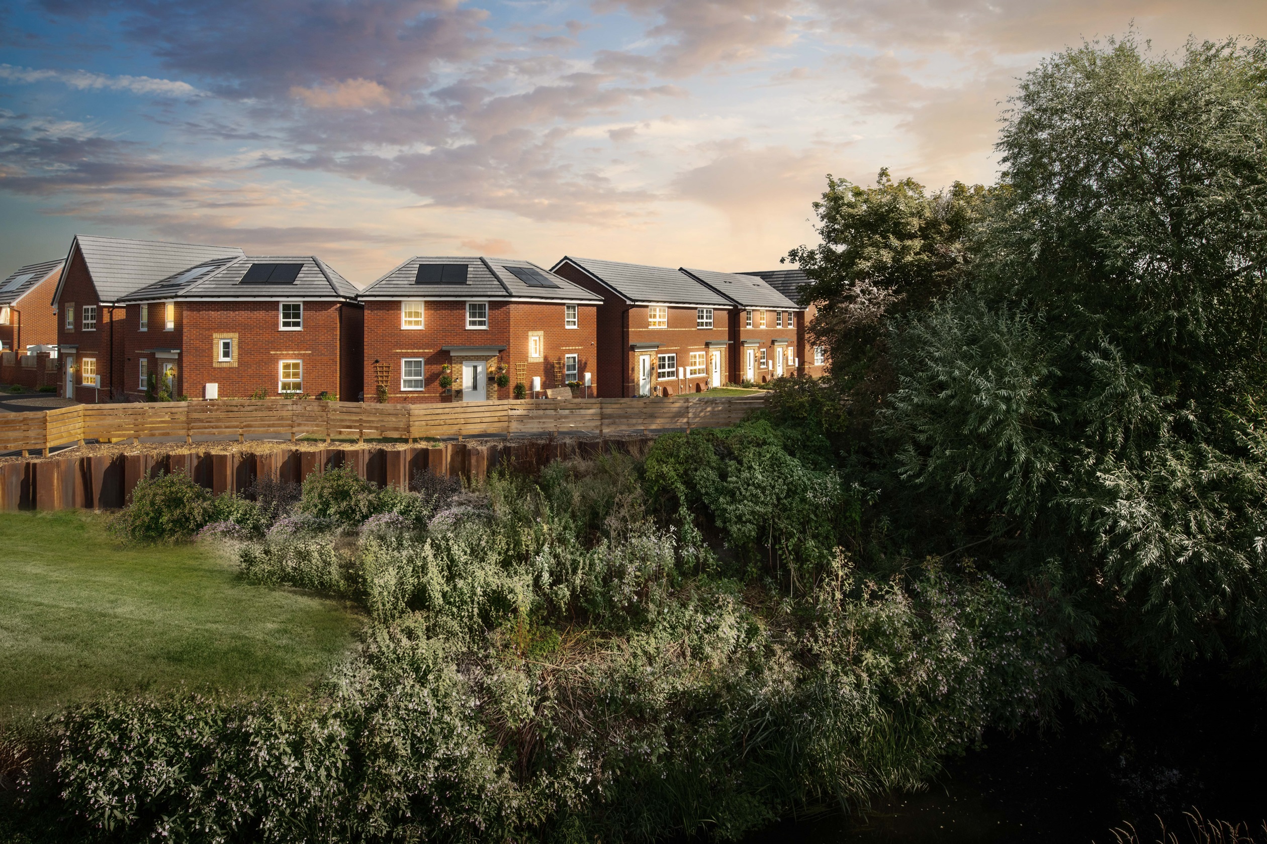 Exterior view of our development Folliott's Manor, Stourport 