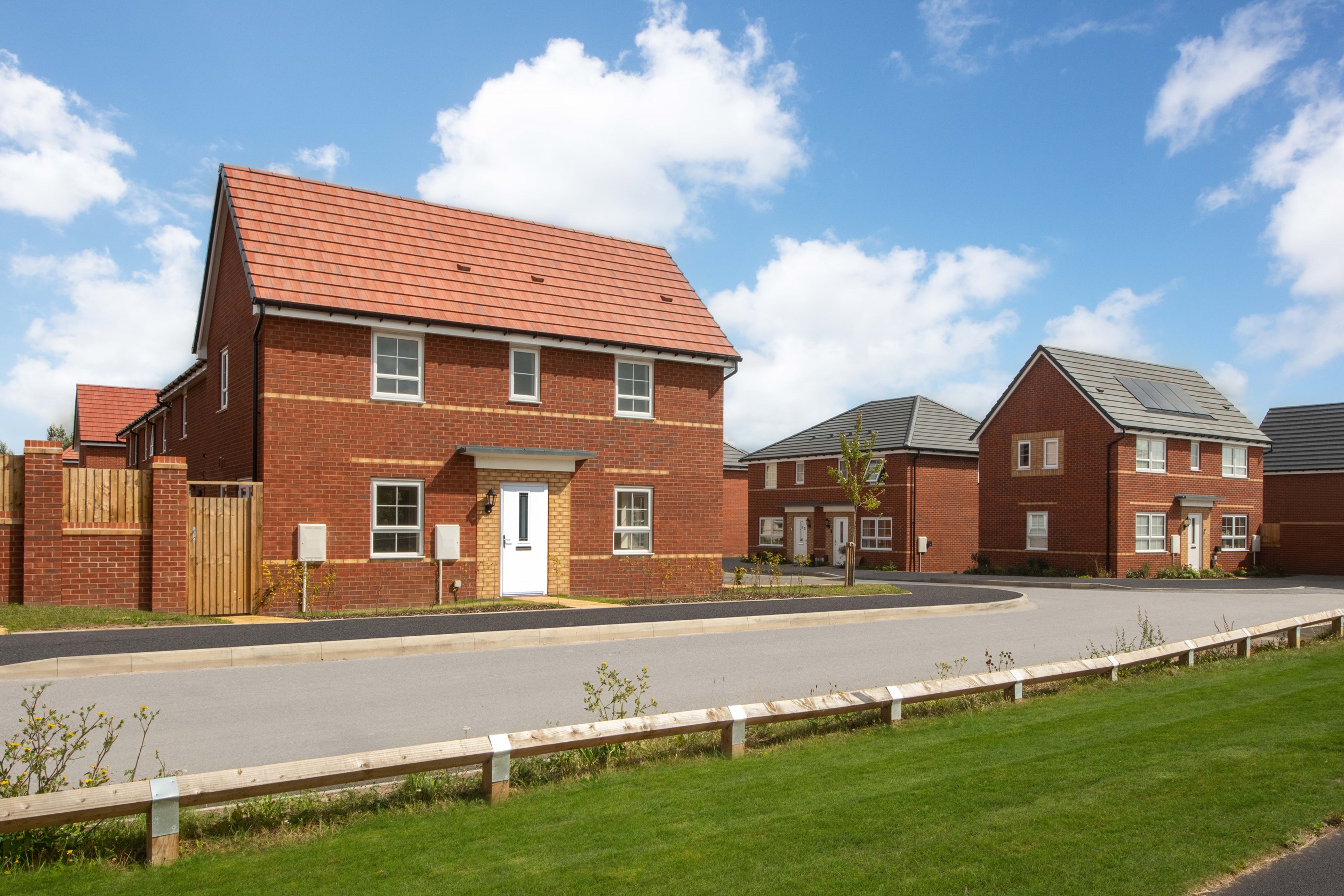 Exterior view of our 3 bed Moresby home