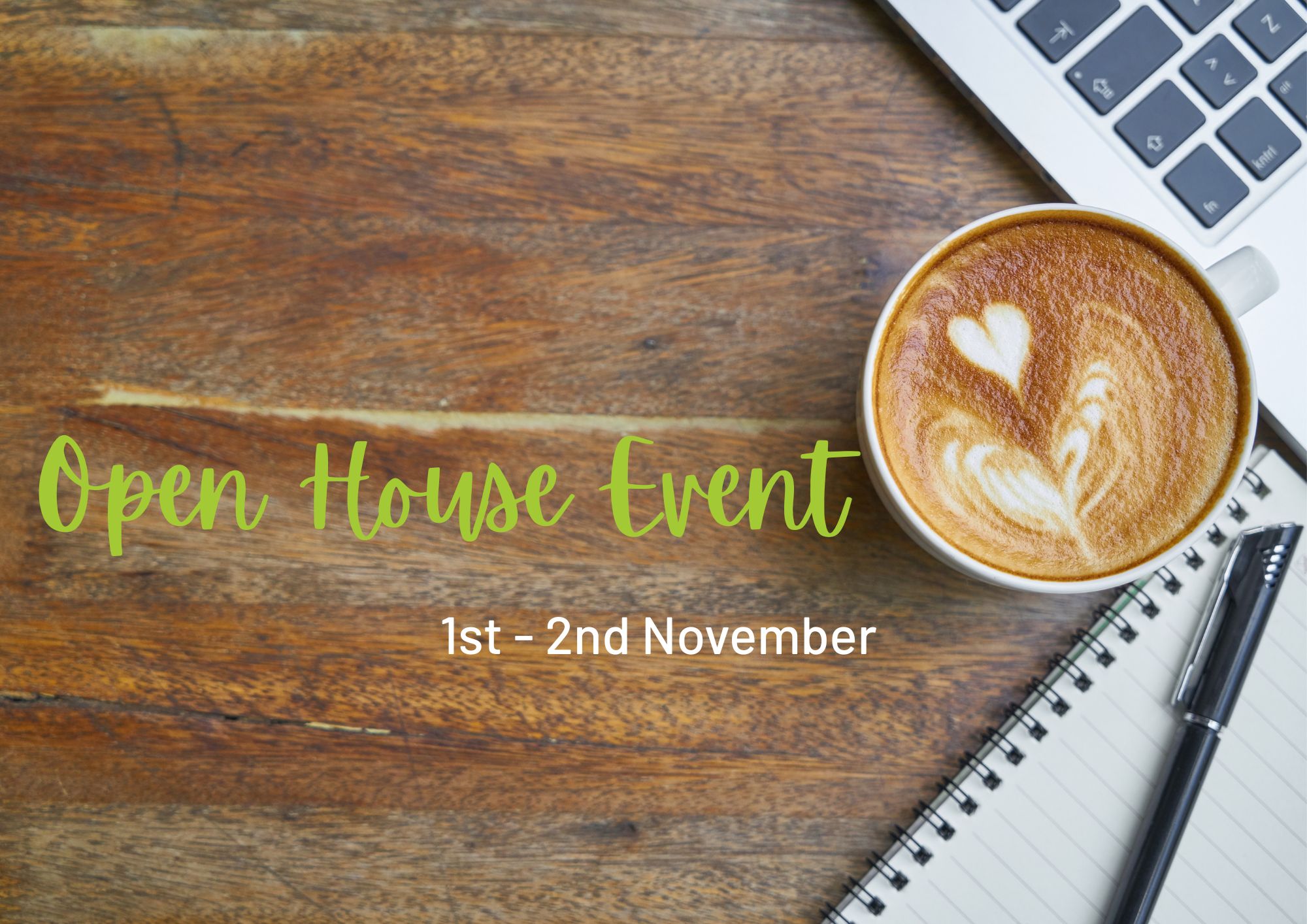 Open house event coffee 