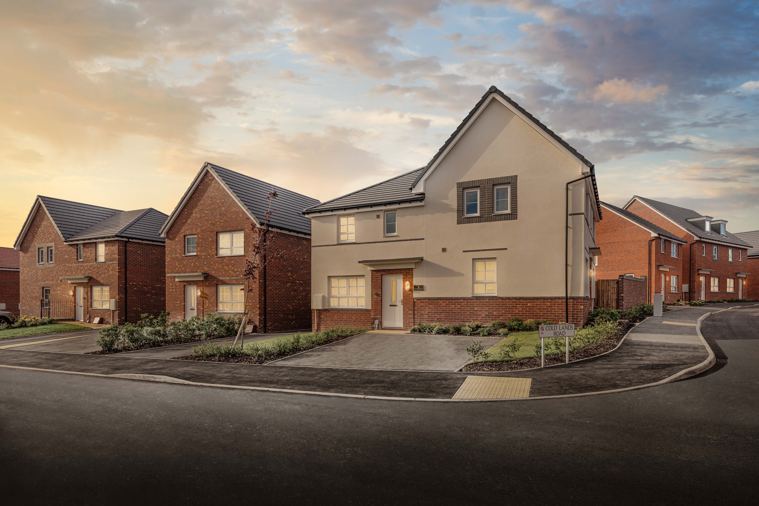 Exterior view of our Ellerton home, Ennerdale home and Collaton home