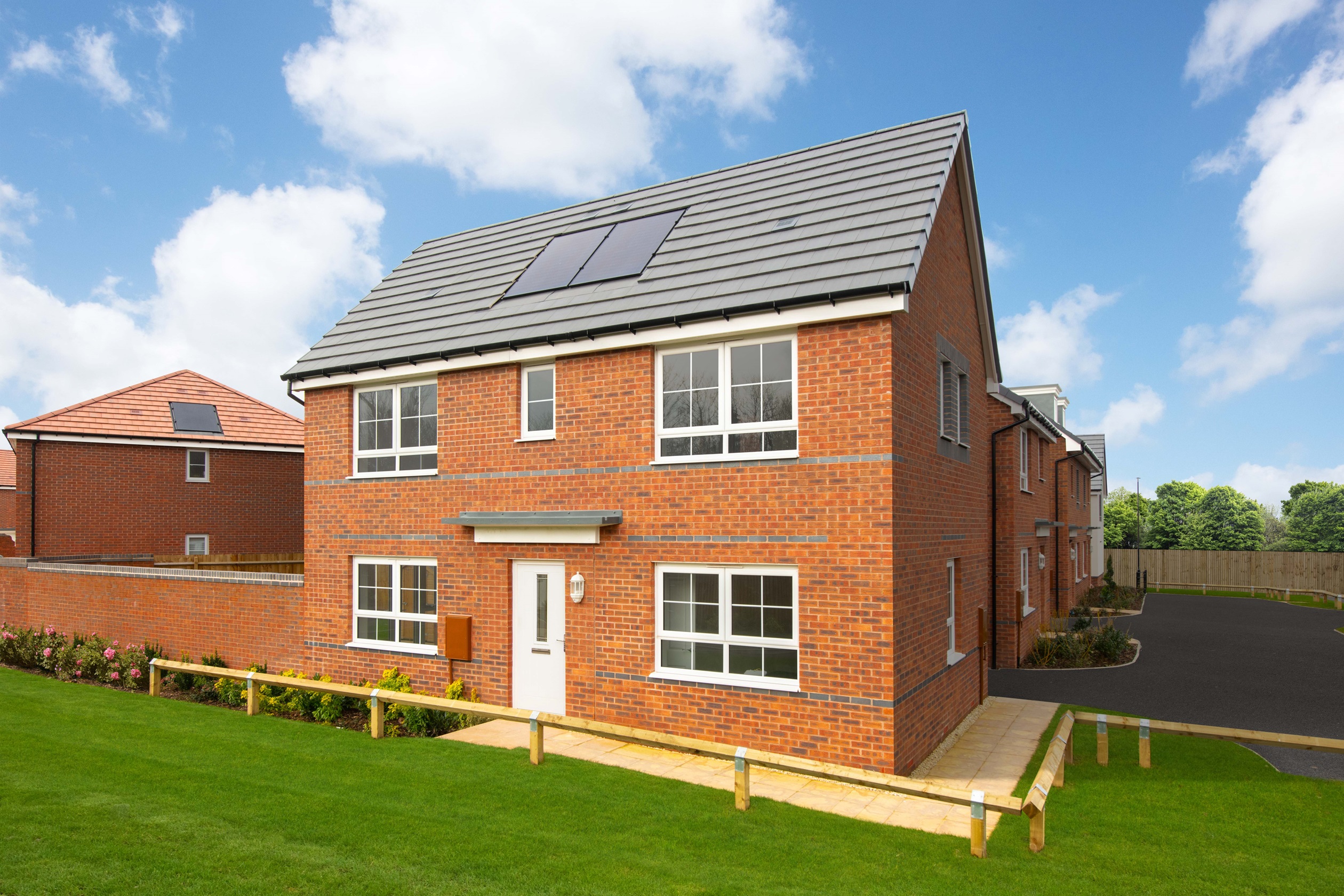 Exterior view of our 3 bed Ennerdale home