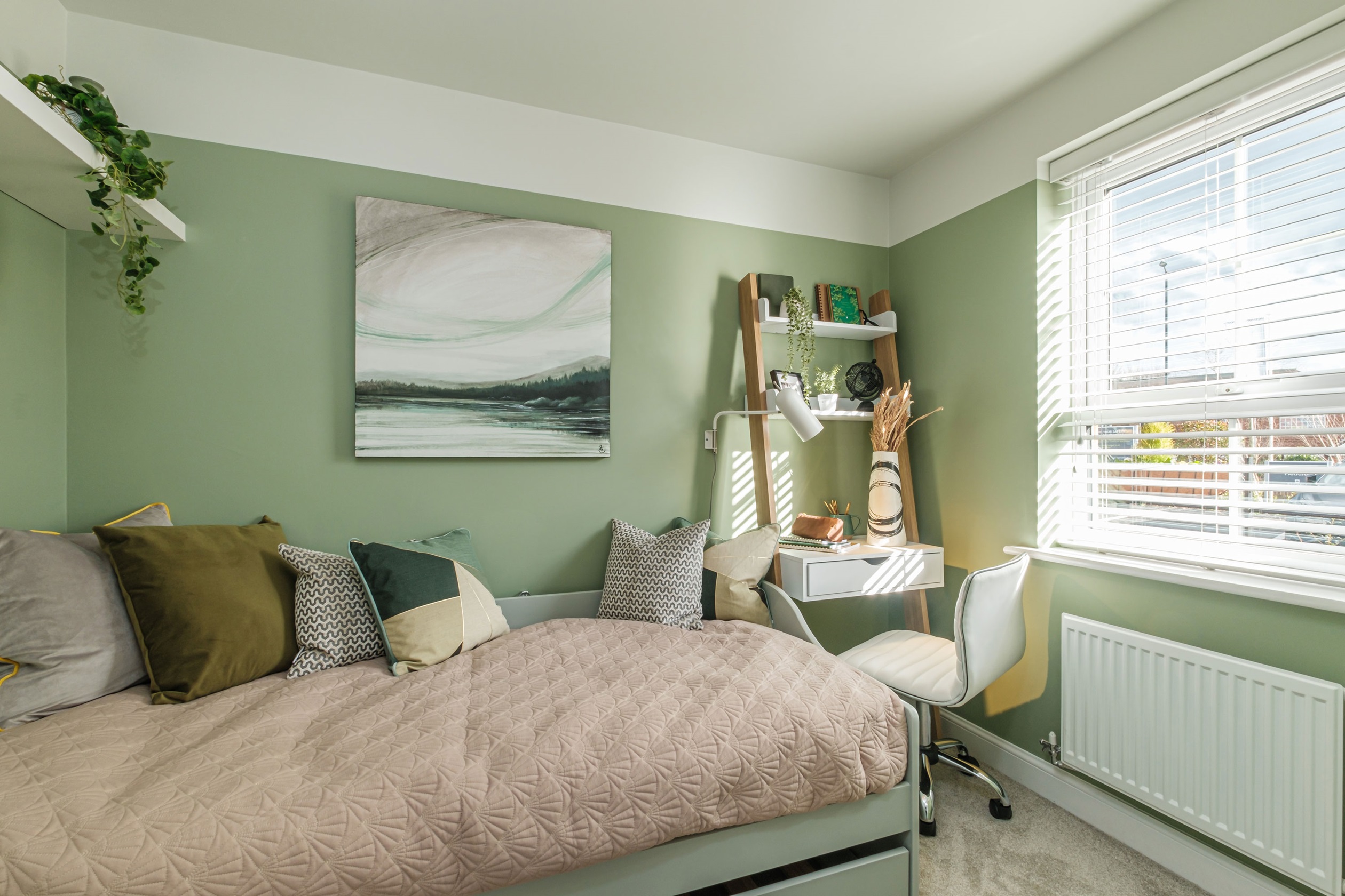 Interior view of our 4 bed Kingsville bedroom 4  / study room