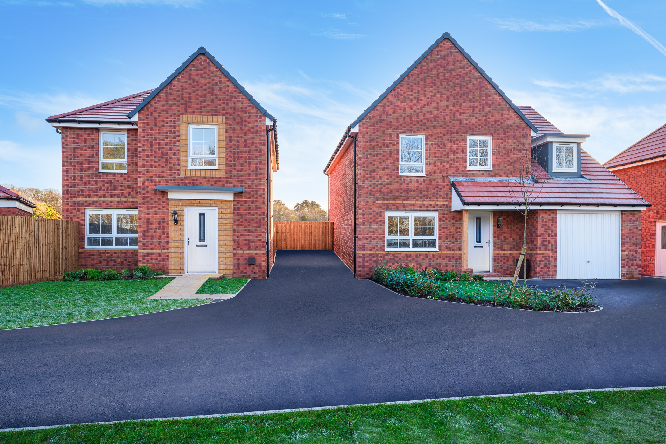 Exterior view of our 4 bed Kennisham & Radstock homes