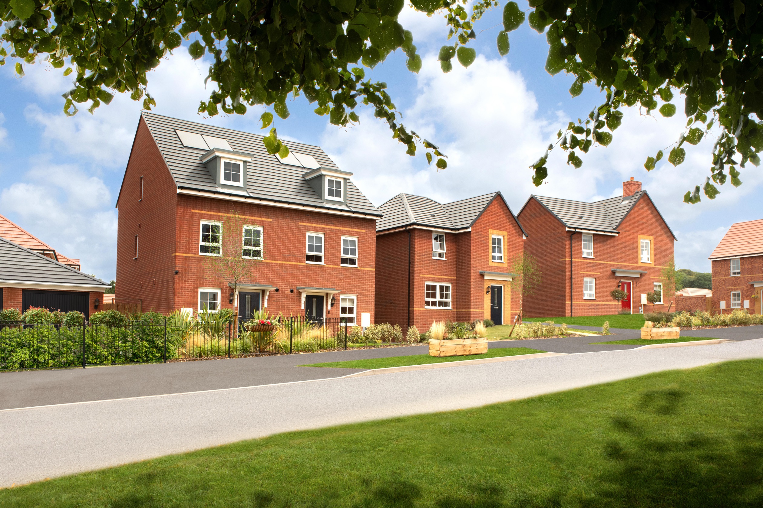 Exterior view of our Knightwood and Kennisham homes