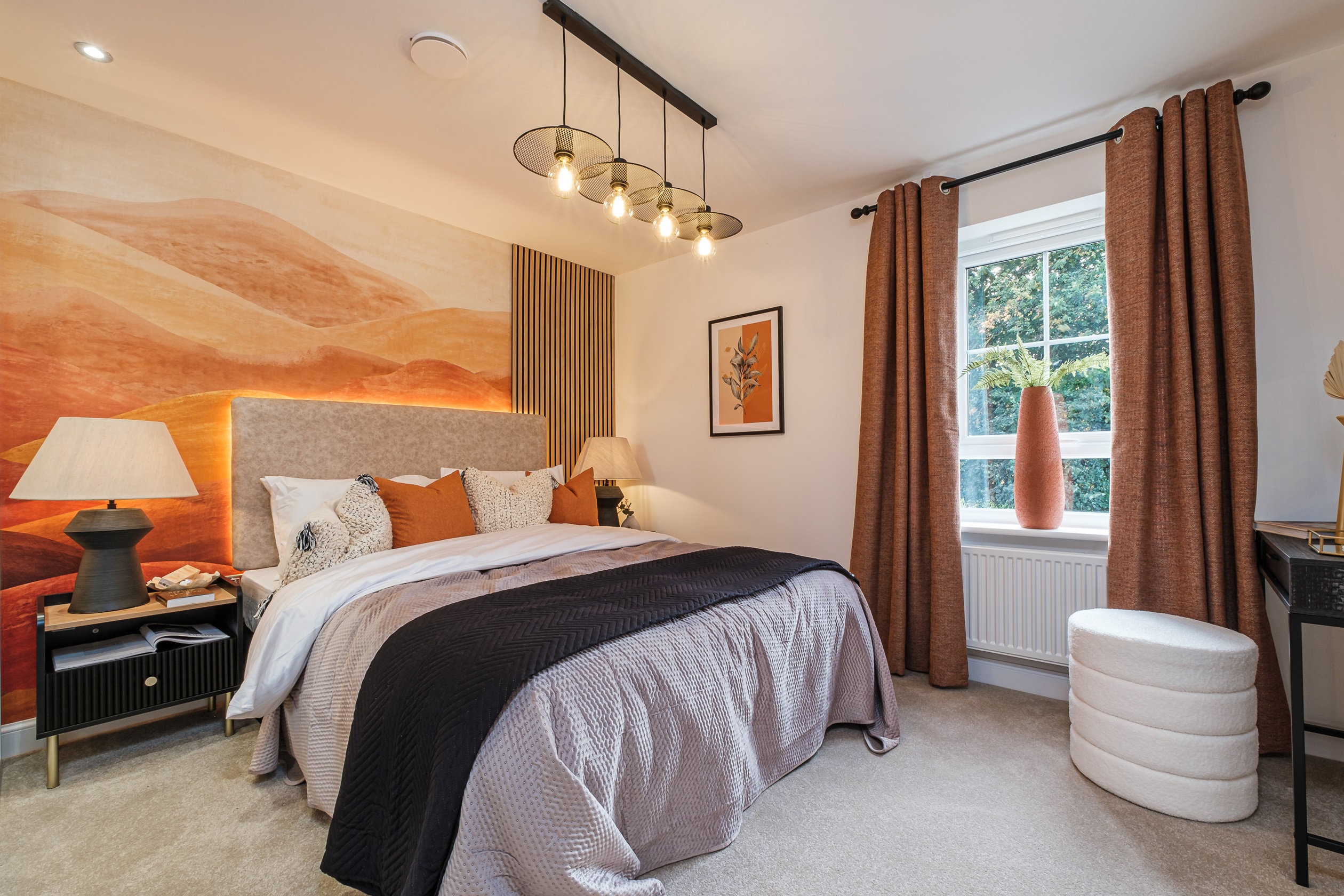 Interior view of bedroom 1 in our 3 bed Martham home