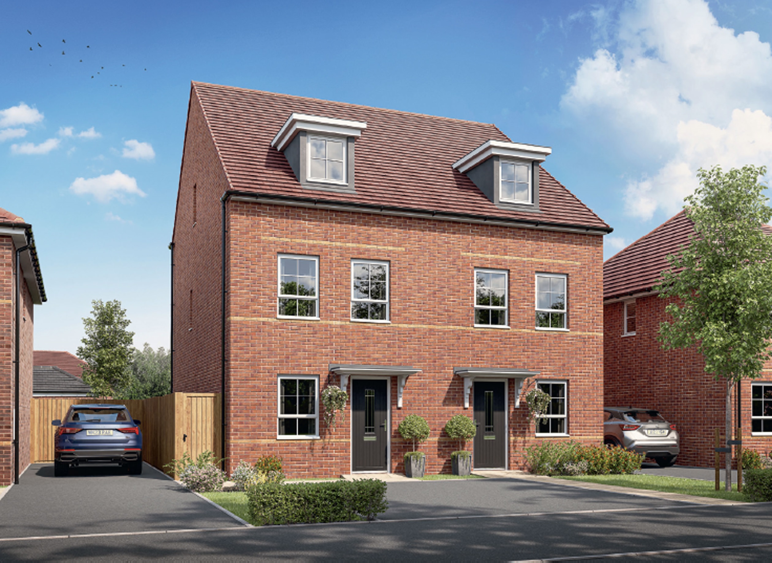 Silkin Meadows Knightwood Brick CGI 