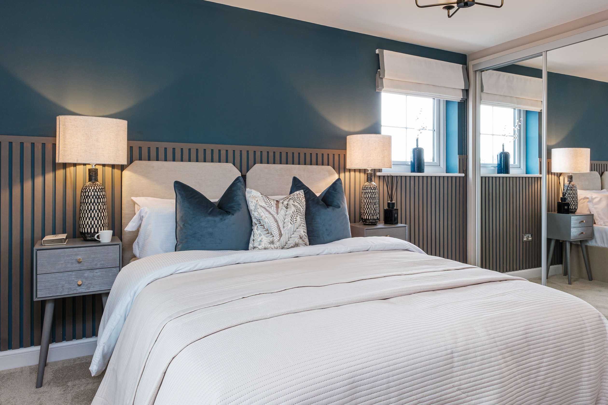 Interior view of the bed 1 in our 4 bed Alderney home