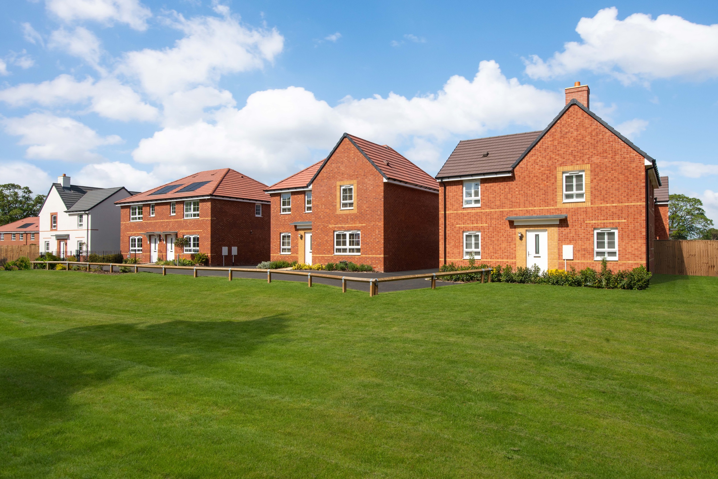 Exterior view of our 4 bed Alderney and Radleigh homes