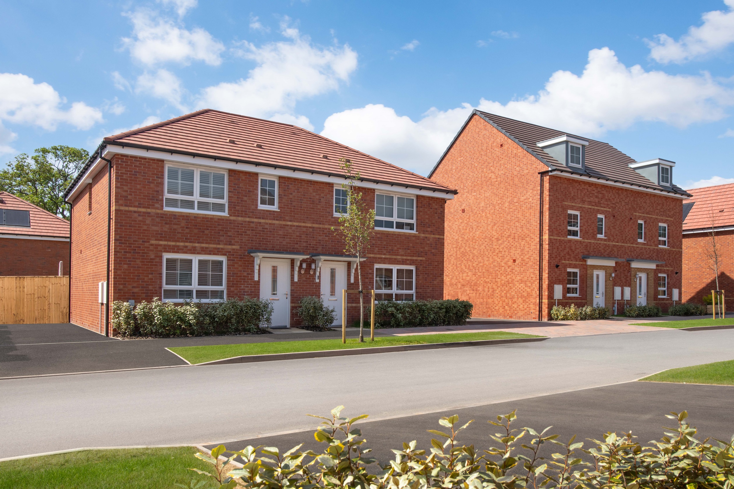 Exterior view of our 3 bed Matlock home