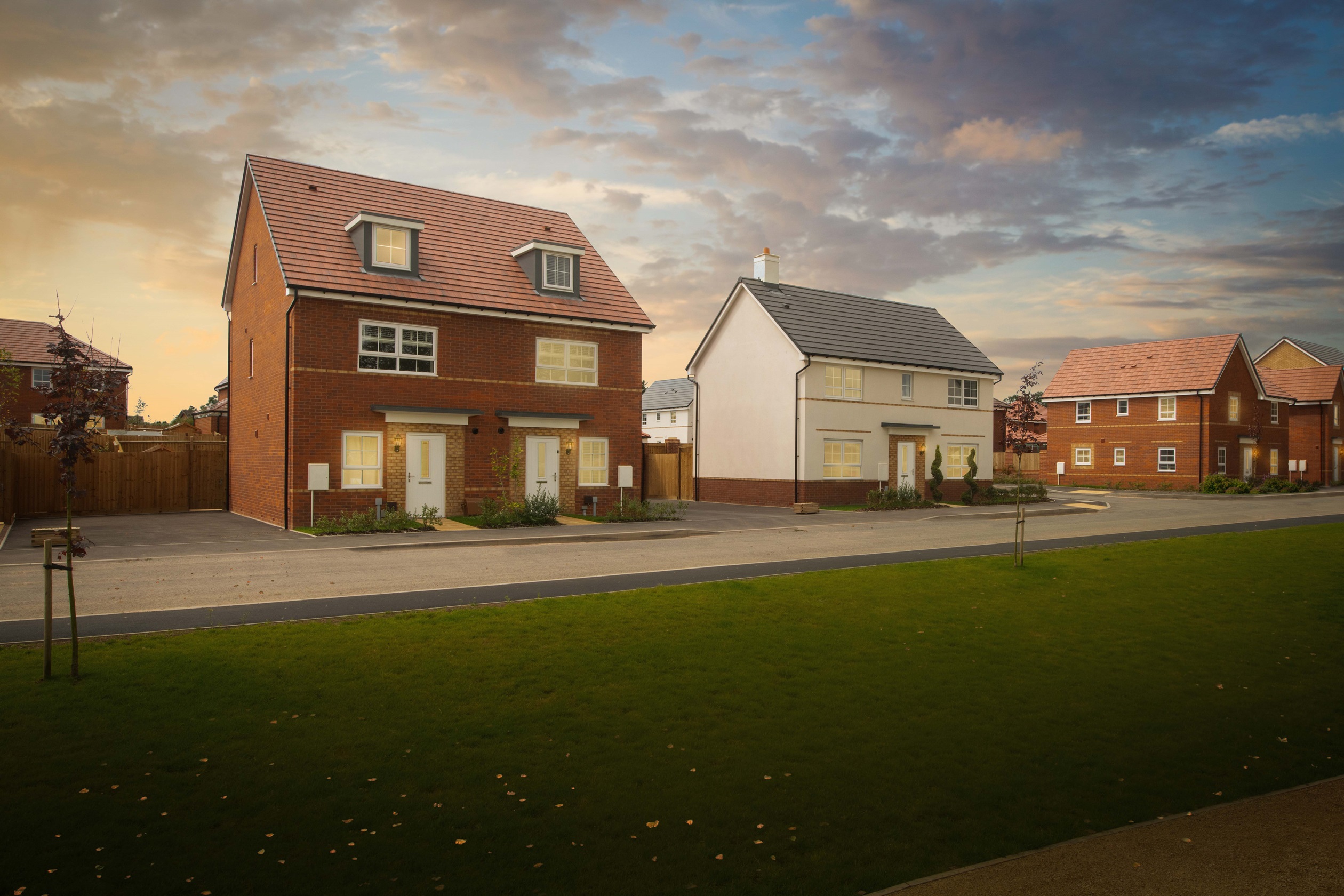 Exterior view Kingsville, Alnmouth 4 bed homes 