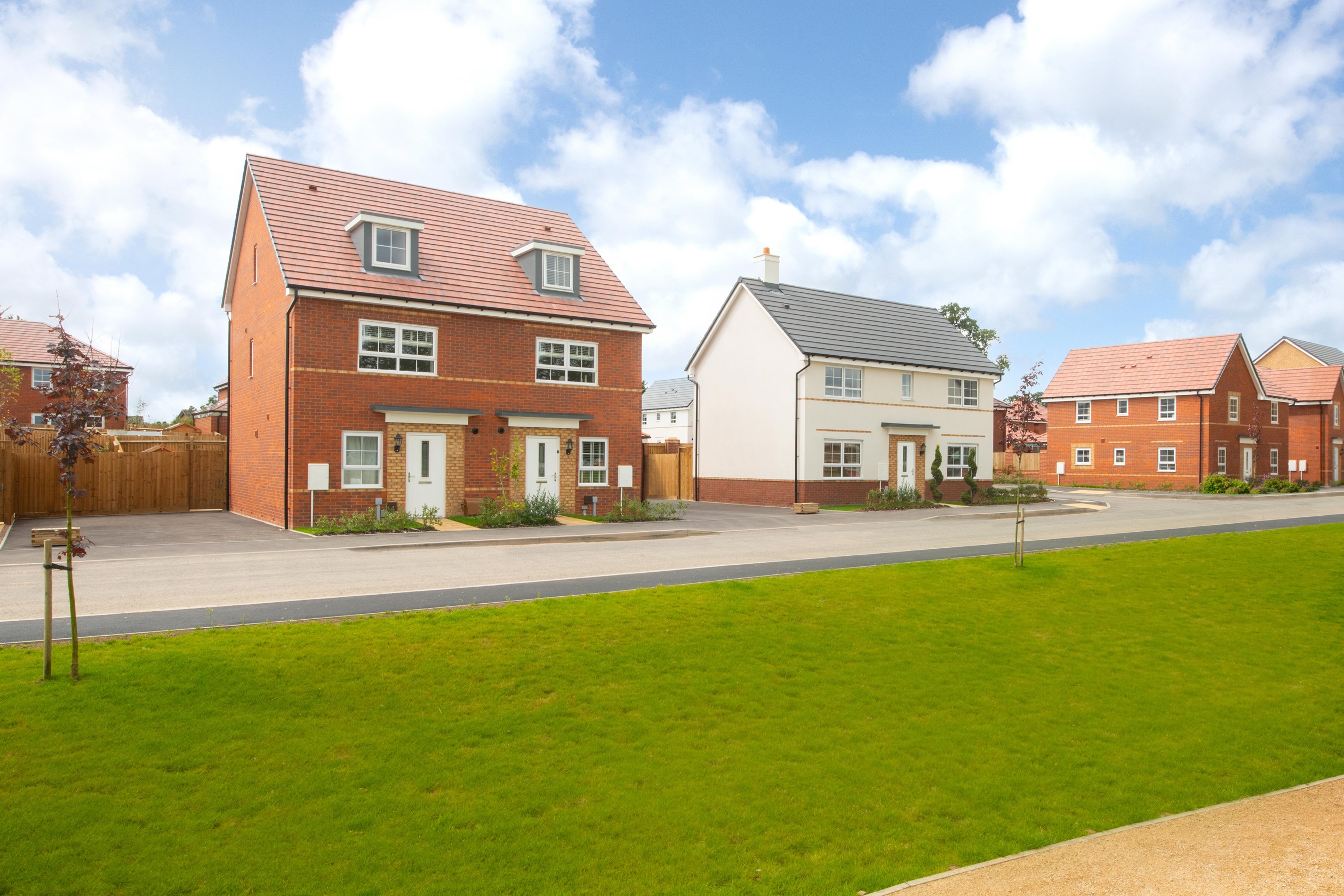 Exterior view of our 4 bed Kingsville & Alnmouth homes