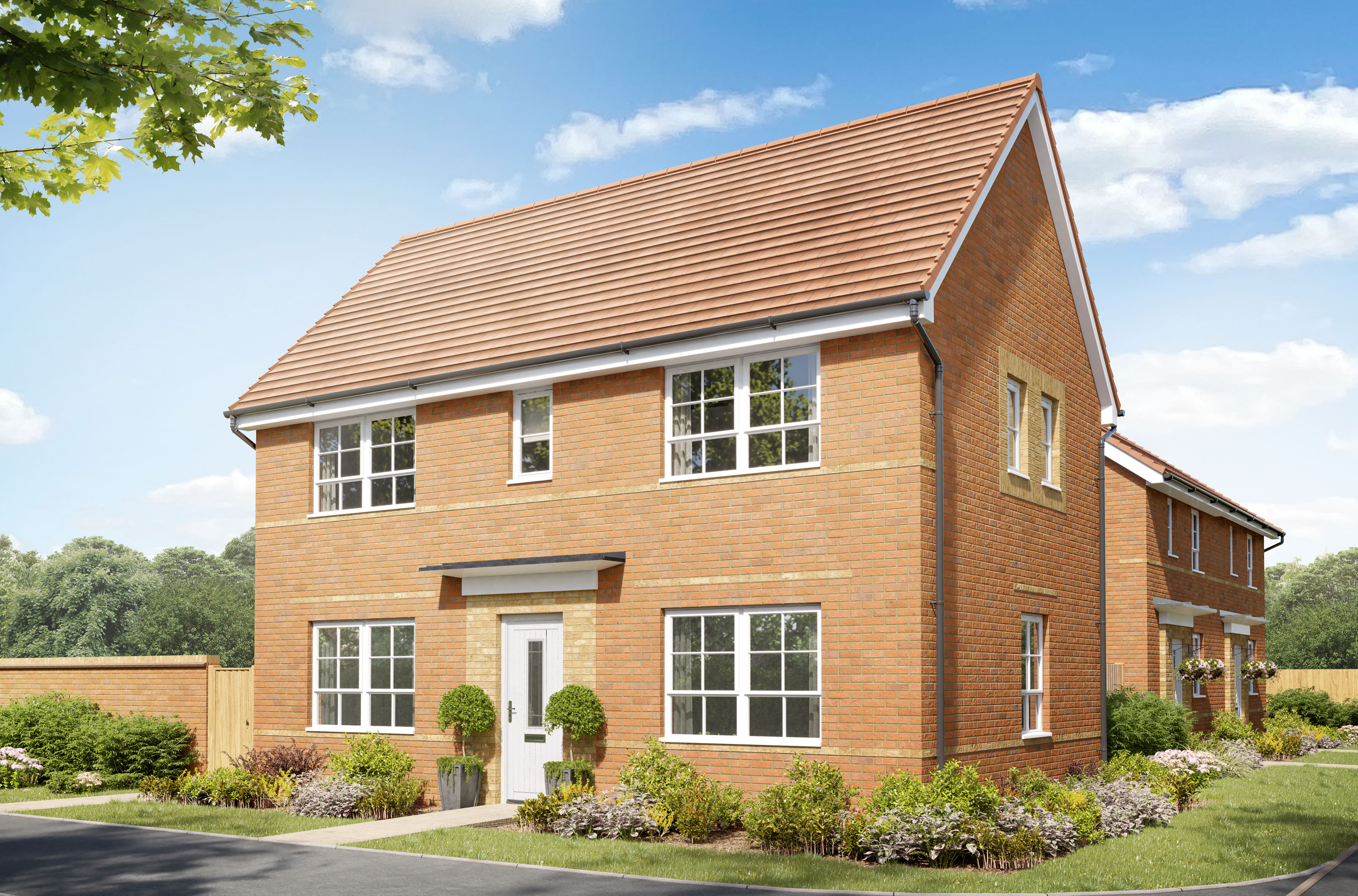Exterior CGI view of our 3 bed Ennerdale home