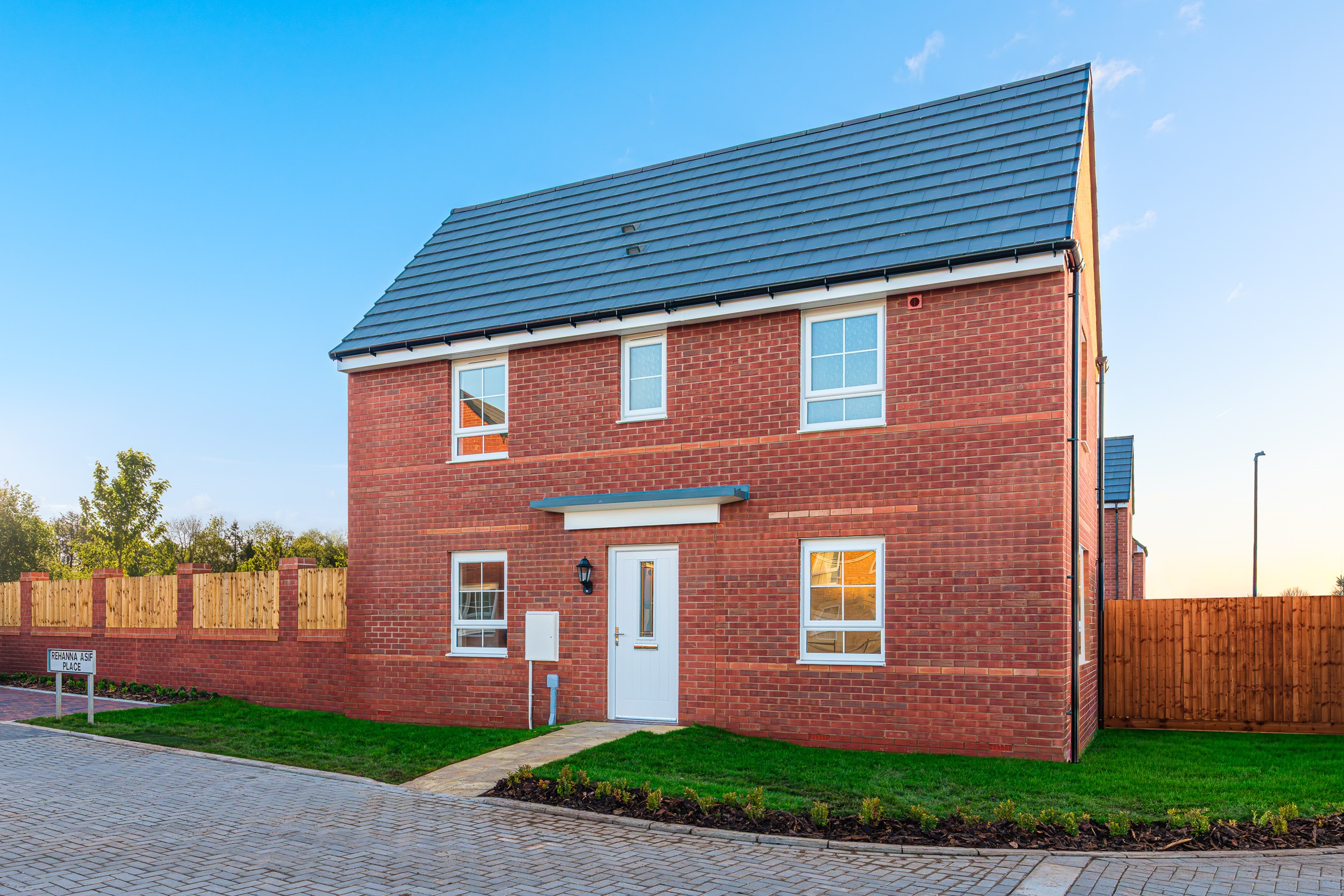 Exterior view of our 3 bed Moresby home