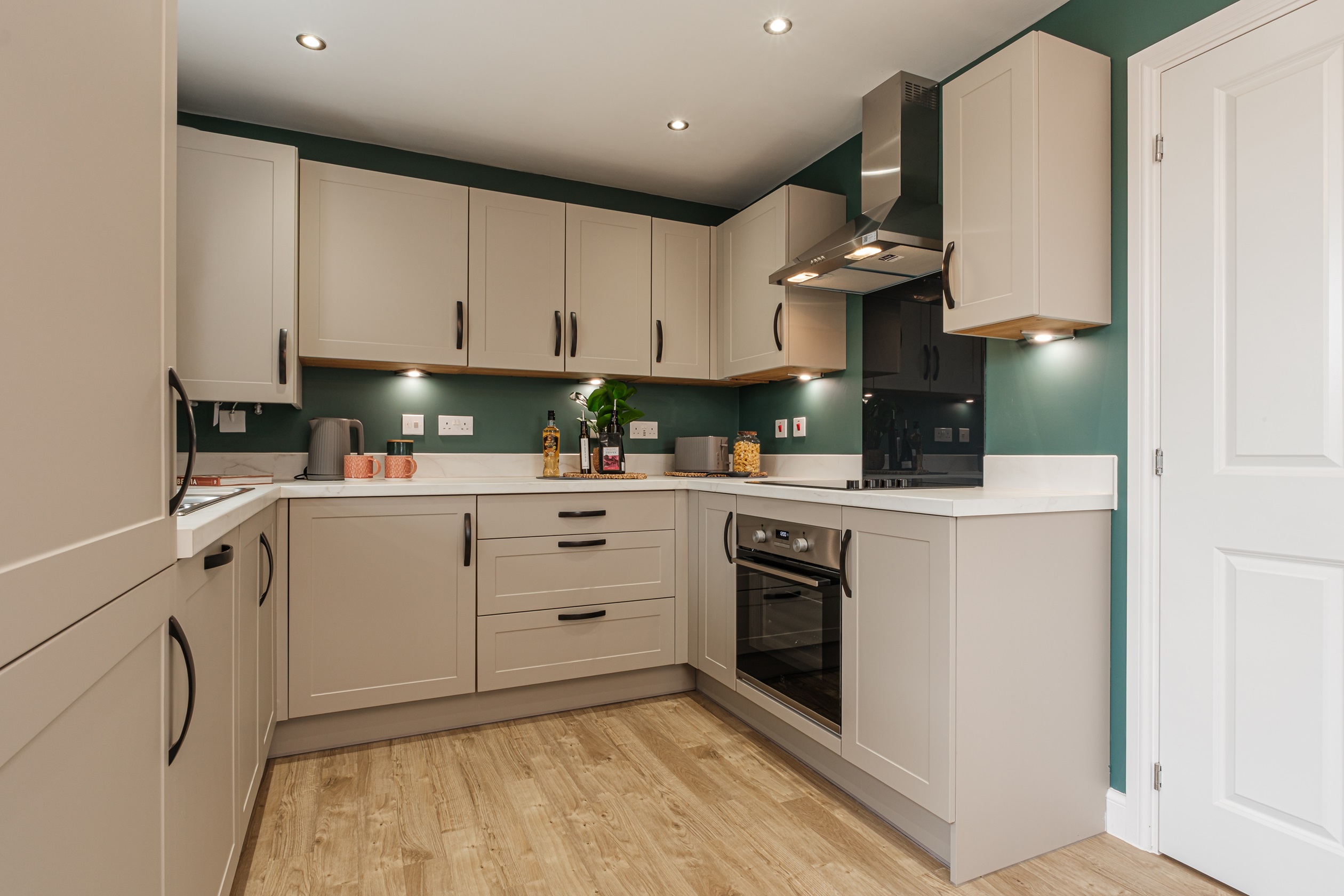 Interior view of the kitchen in our Moresby 3 bed home
