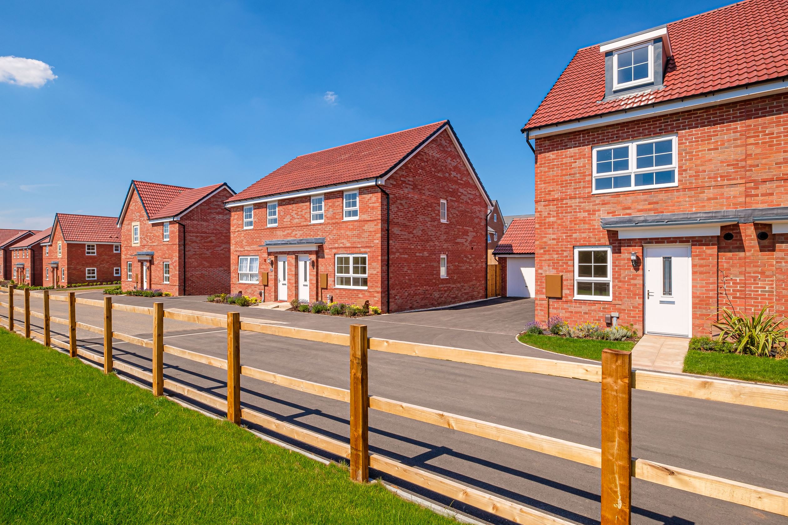 Outside 3 bed Maidstone and 4 bed Kingsville homes