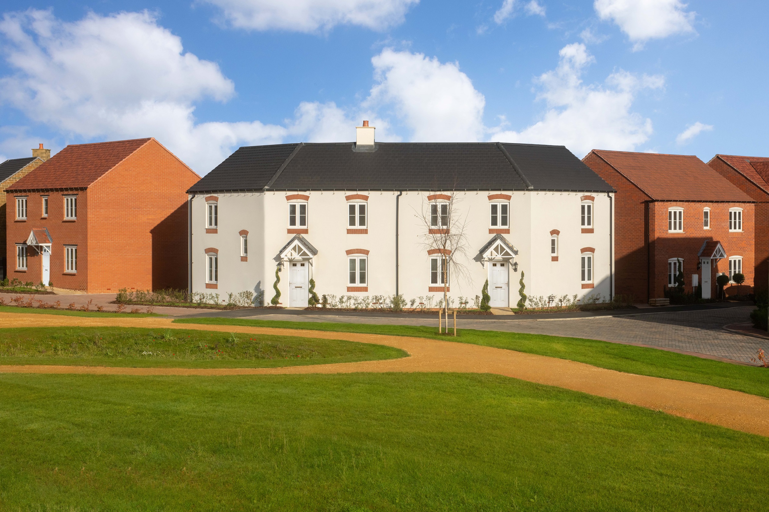 Exterior view of our 3 bedroom Lutterworth home