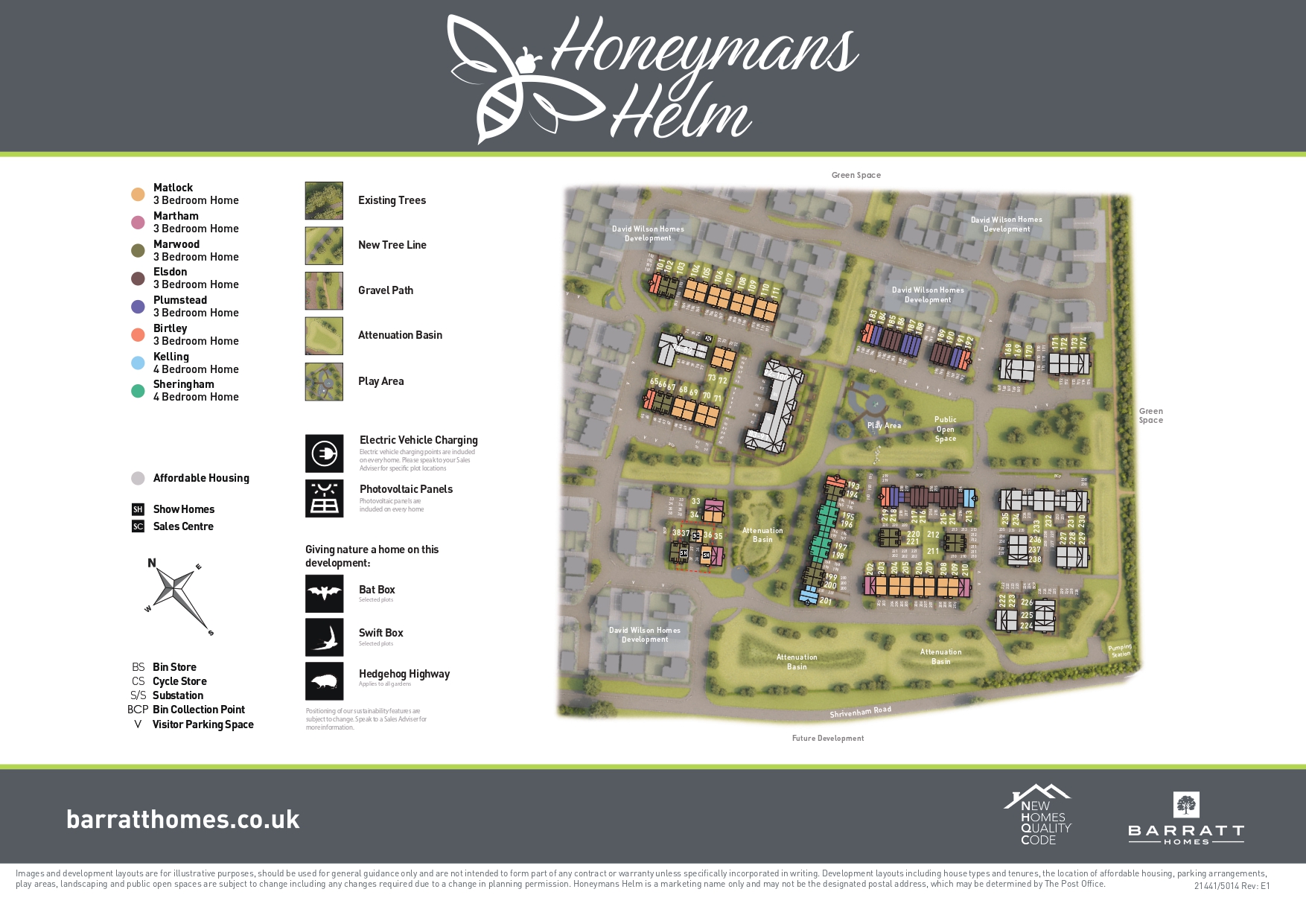 Honeymans Helm site plan