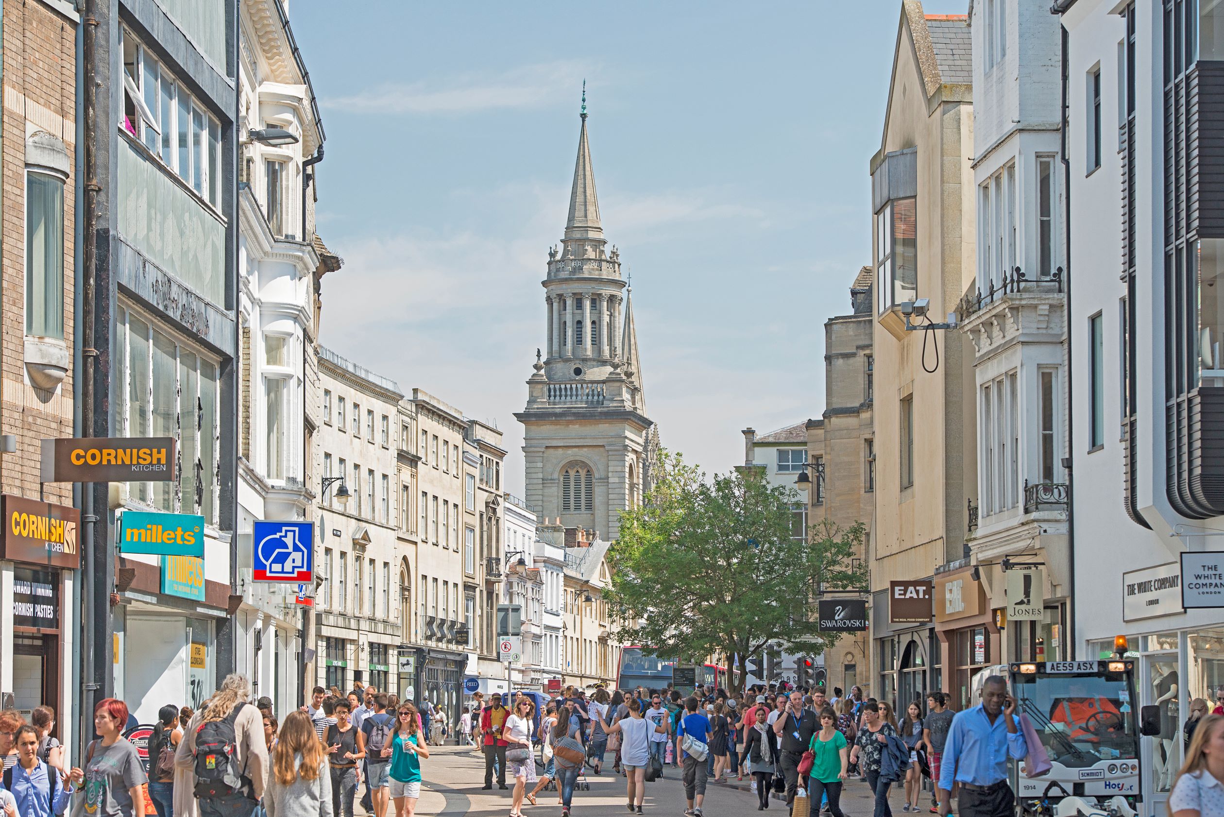 Oxford City Centre. 