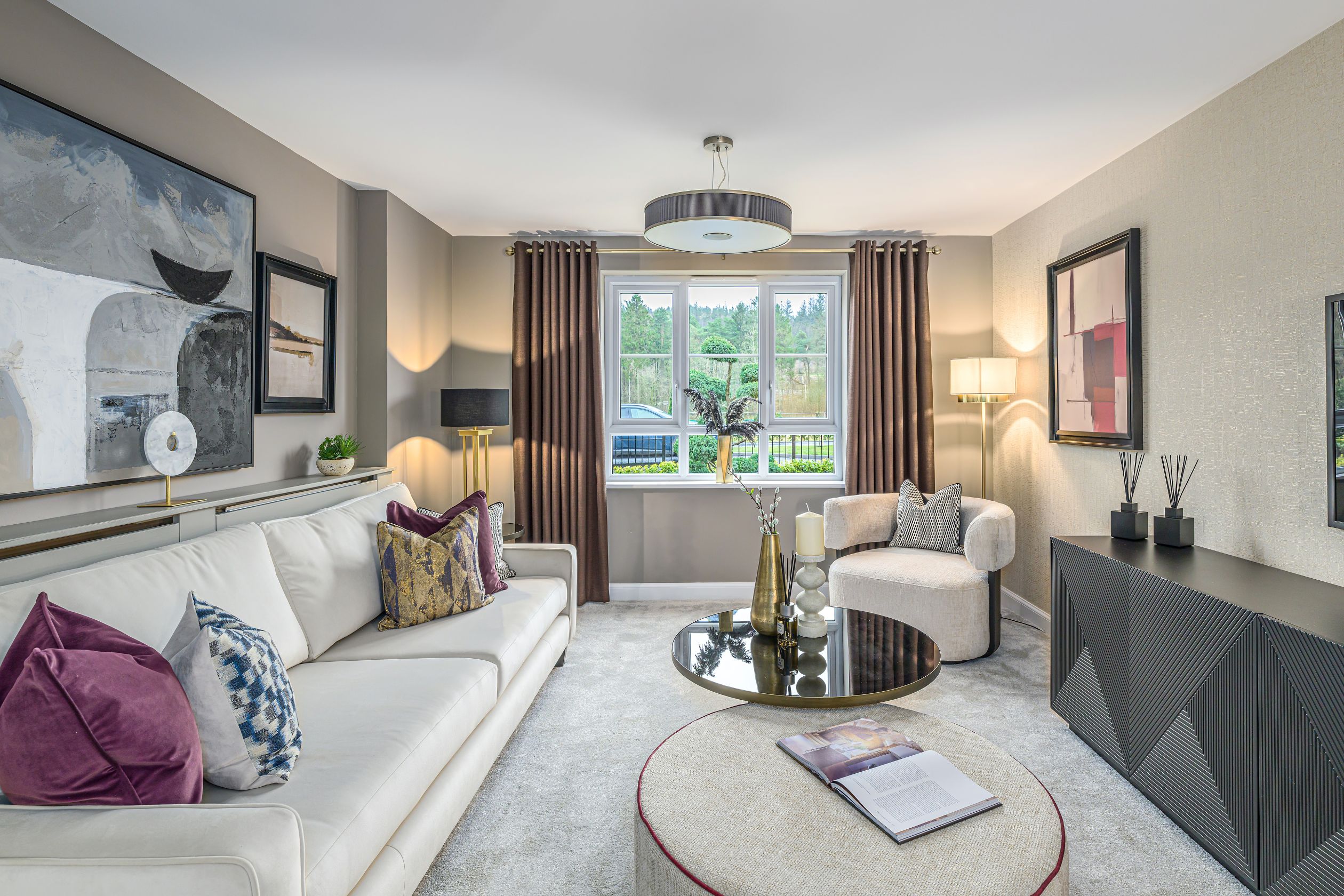 Lounge area in 4 bedroom home