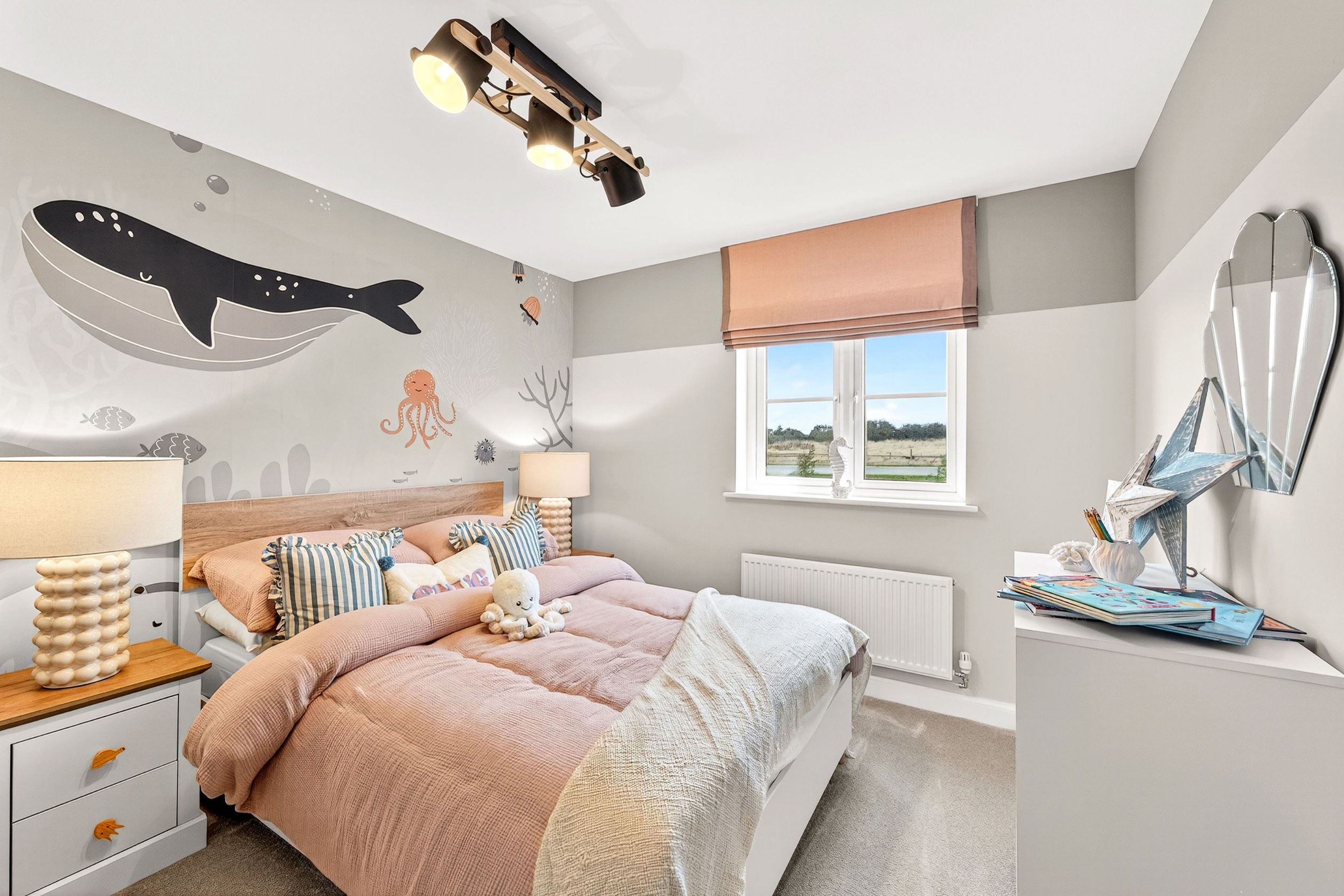 Double bedroom in Campbell show home
