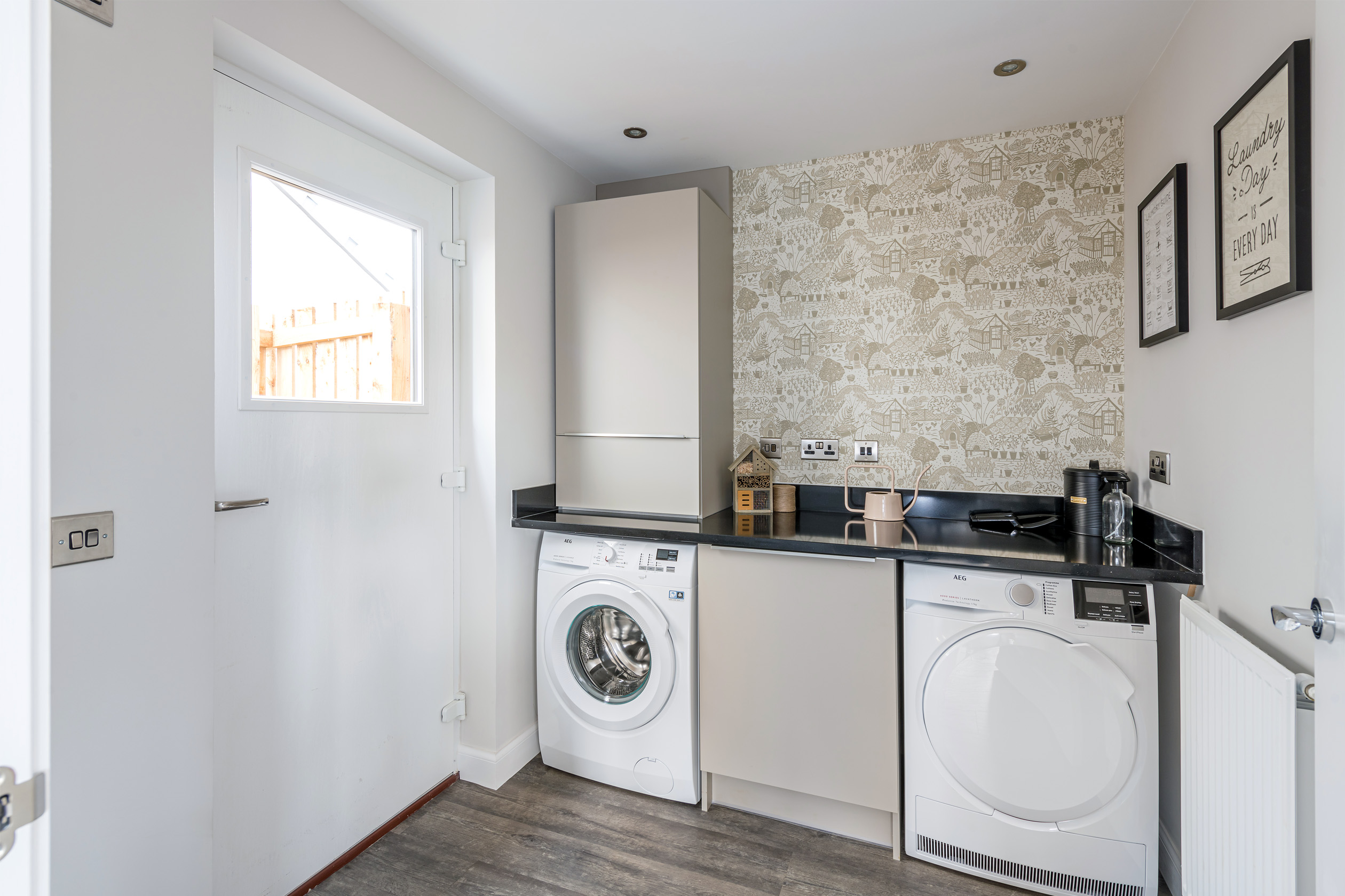 utility room in 4 bed home