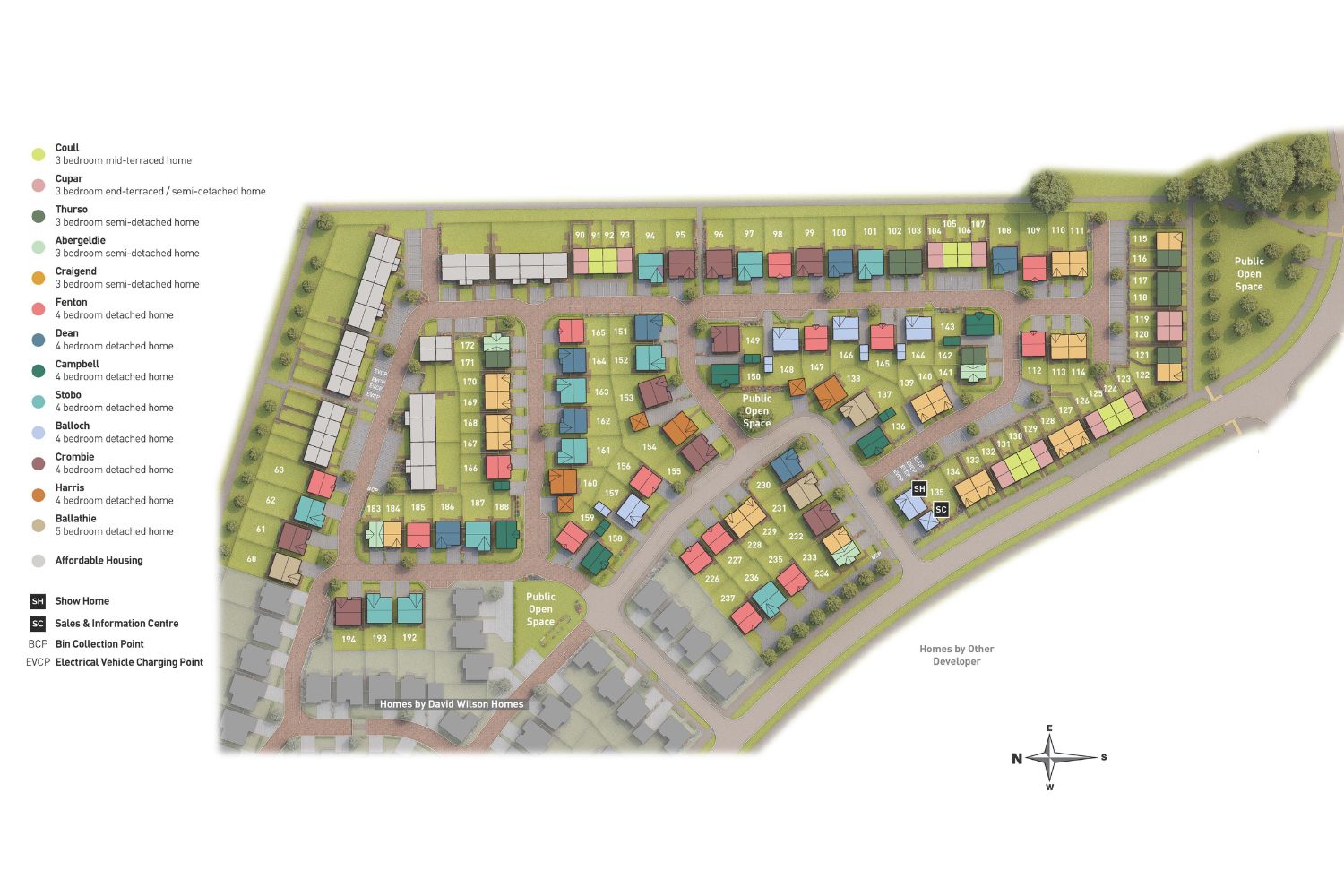Burnbrae Meadow site plan