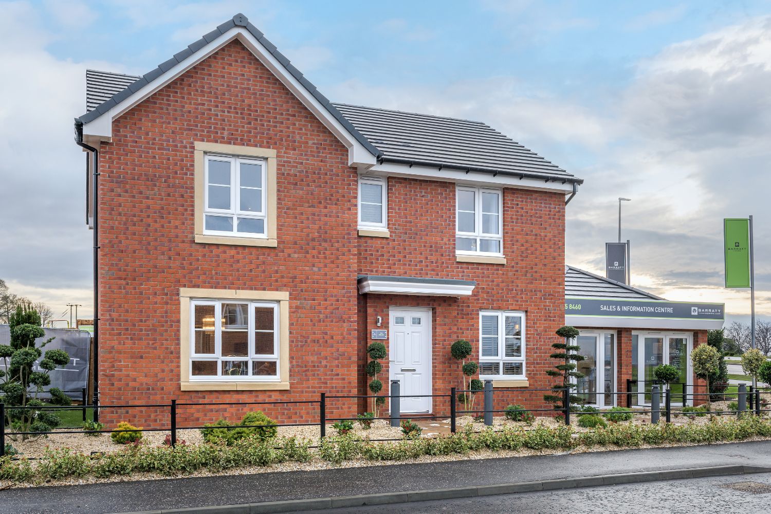 external view of 4 bedroom Balloch house type